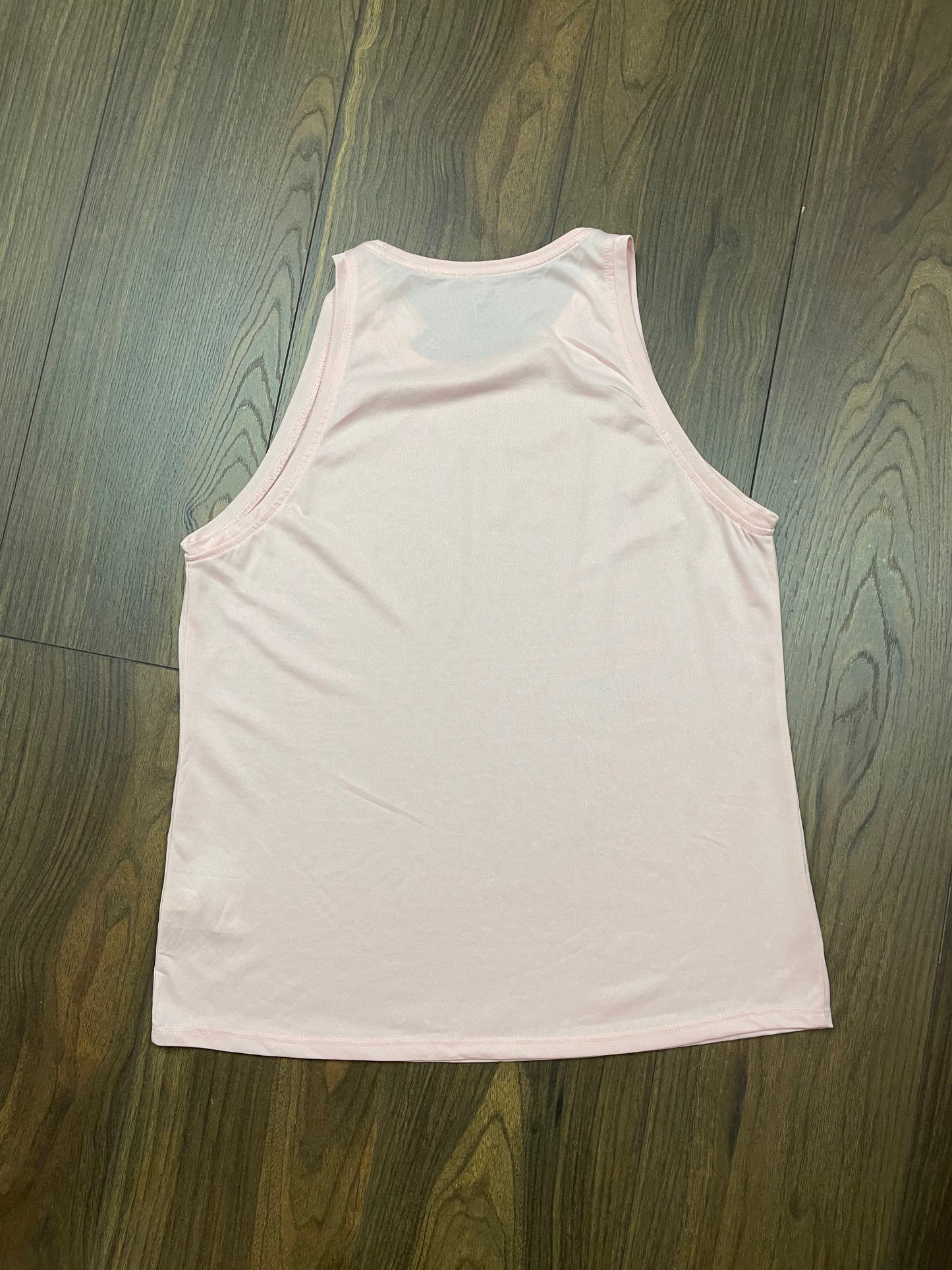 Αθλητική, Αμάνικη Γυναικεία Μπλούζα NIKE σε Παλ Ροζ χρώμα (Medium)