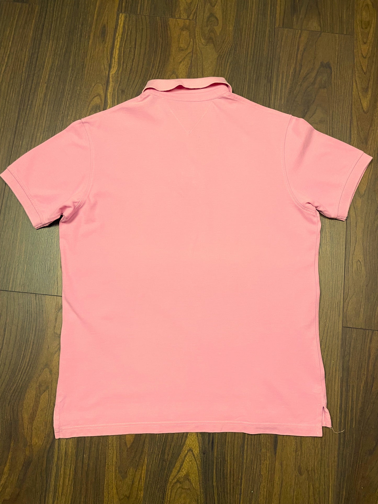 Ανδρικό T-Shirt TOMMY HILFIGER Polo Style Slim σε Ροζ χρώμα (XL)