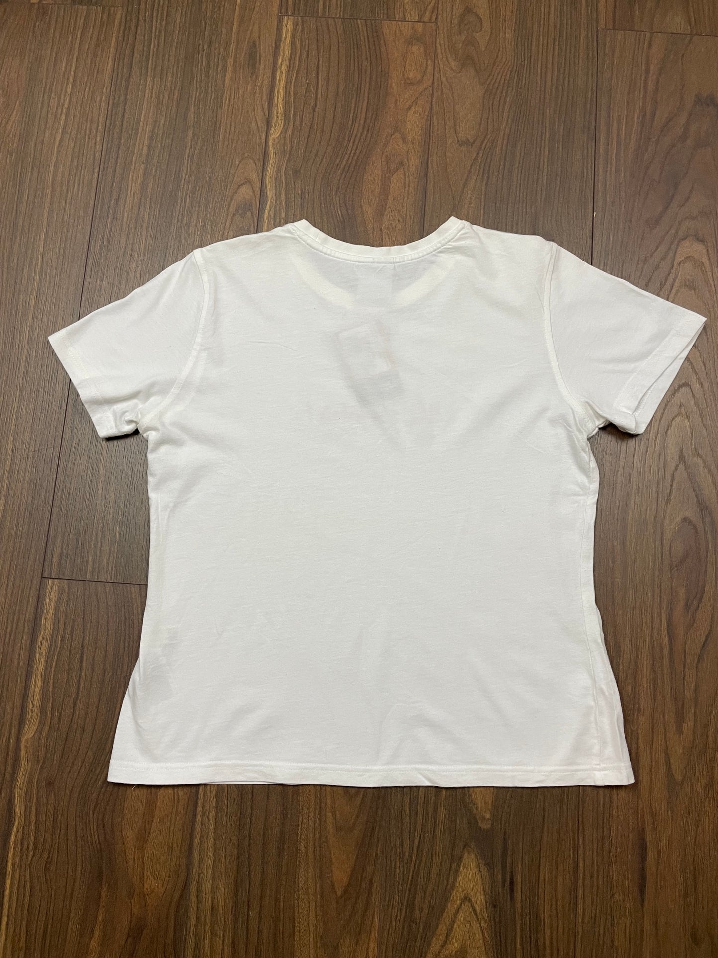 Γυναικείο T-Shirt ADIDAS σε Λευκό Χρώμα (Medium)