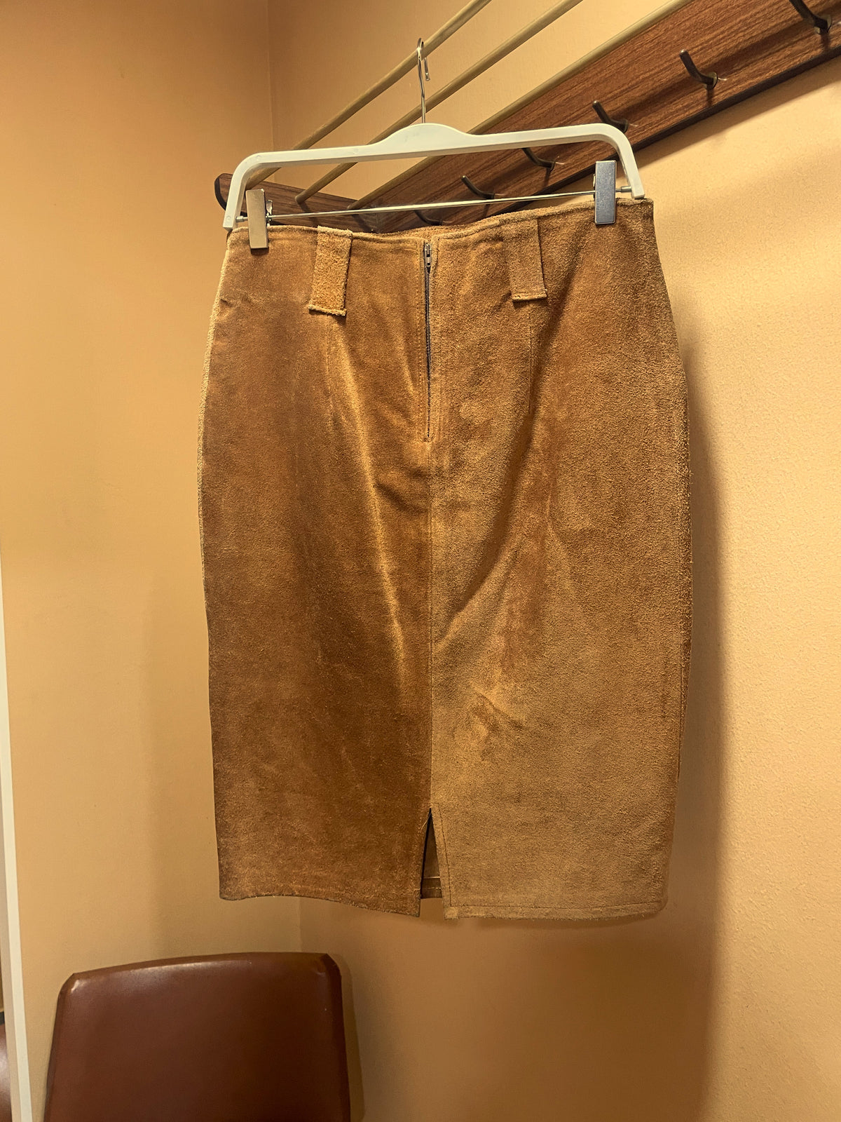 Vintage, Καστόρ Φούστα σε Καμηλό χρώμα (Medium)