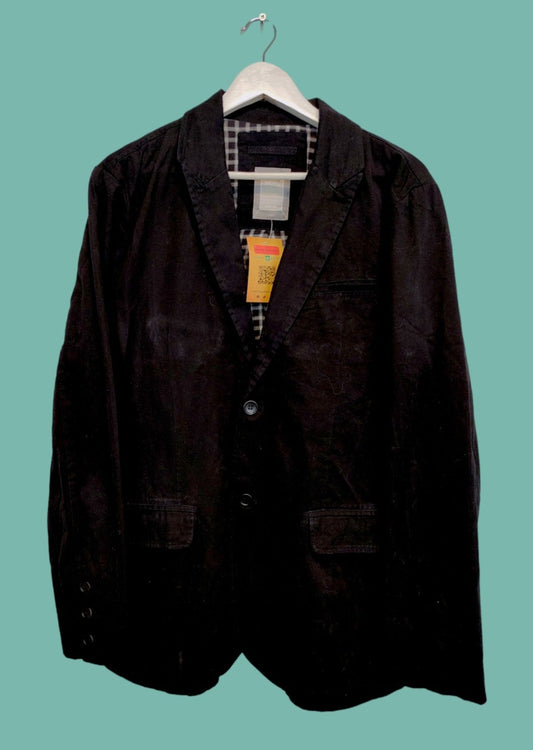 Premium Branded Ανδρικό Σακάκι σε Μαύρο Χρώμα (M/L)