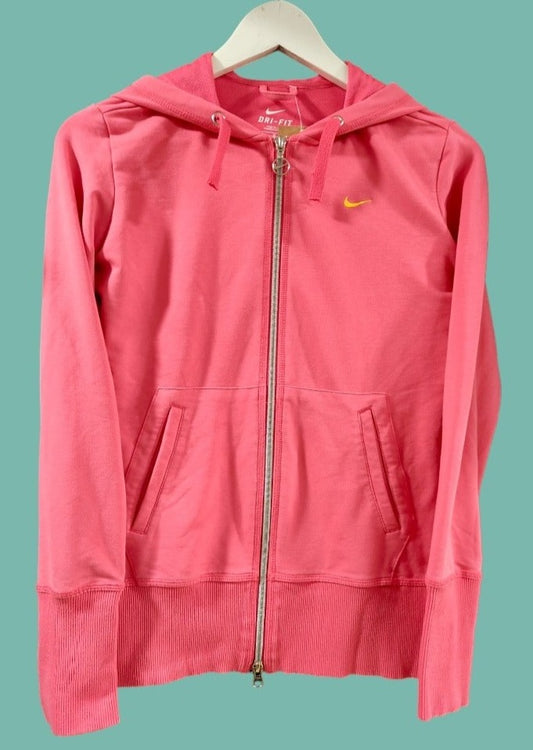 Top Branded, Γυναικεία Αθλητική Ζακέτα Dri Fit σε Ροζ χρώμα (Small)