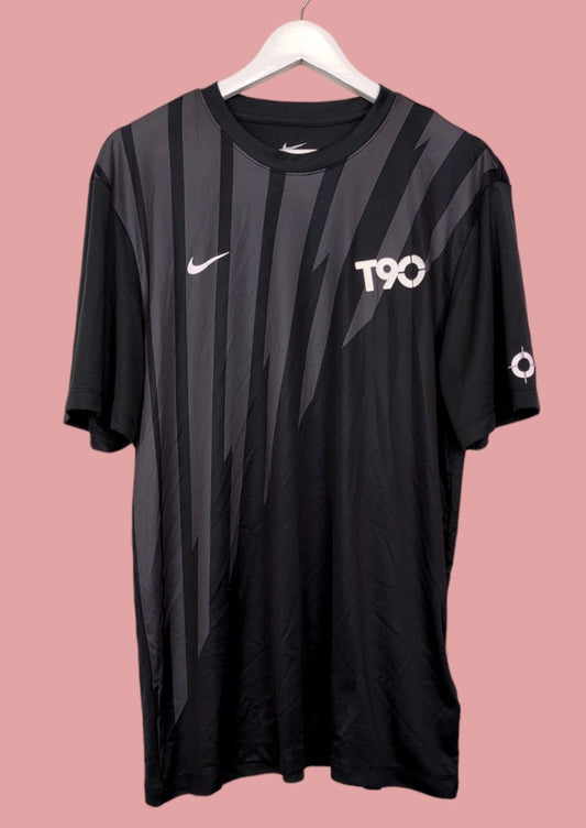 Αθλητική Ανδρική Μπλούζα - T-Shirt NIKE σε Μαύρο χρώμα (Large)