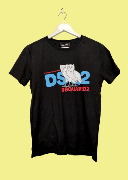 Ανδρική Μπλούζα - T-Shirt DSQUARED σε Μαύρο Χρώμα (Small)