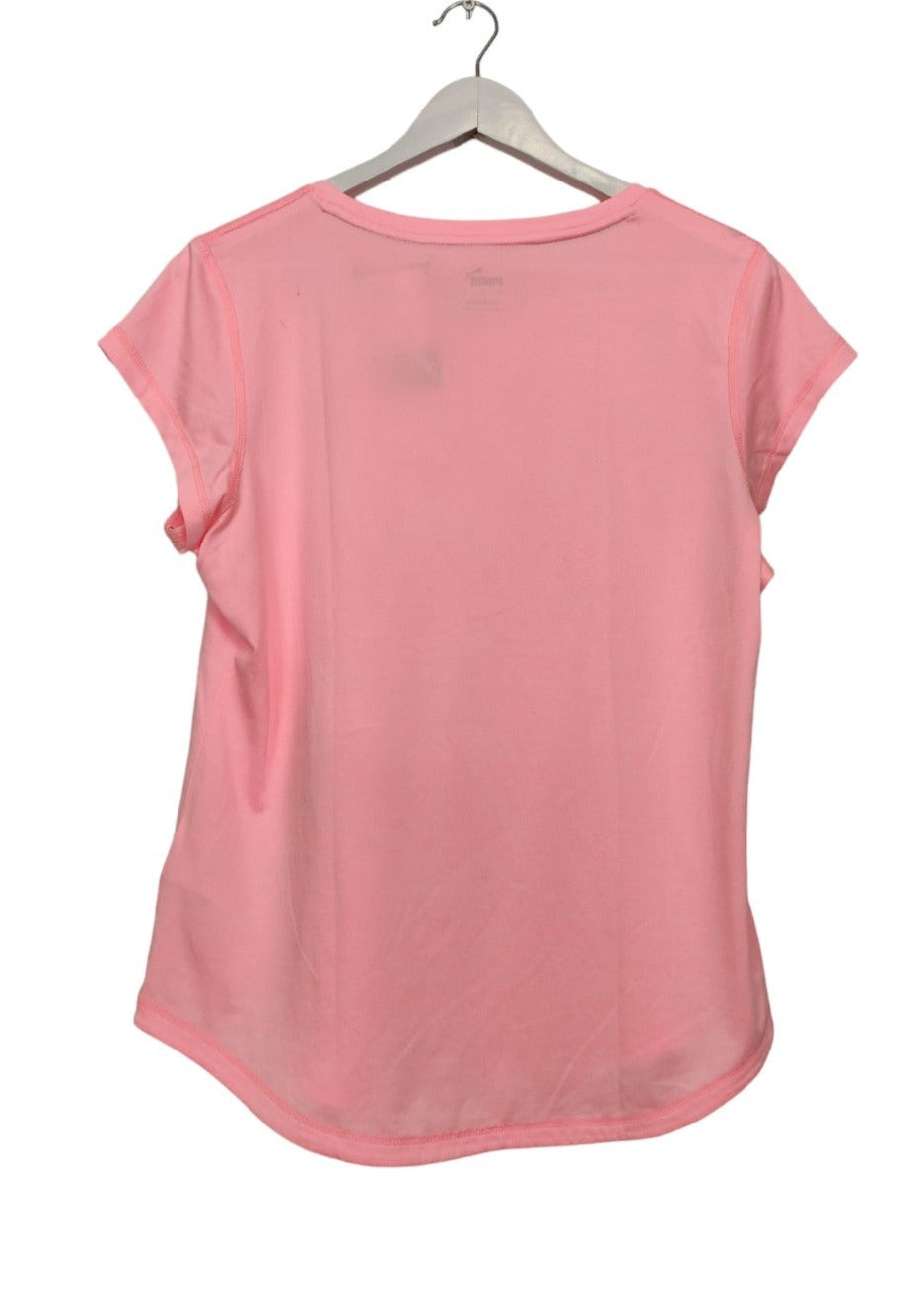 Γυναικεία Αθλητική Κοντομάνικη Μπλούζα PUMA σε Ροδακινί Χρώμα (Large)