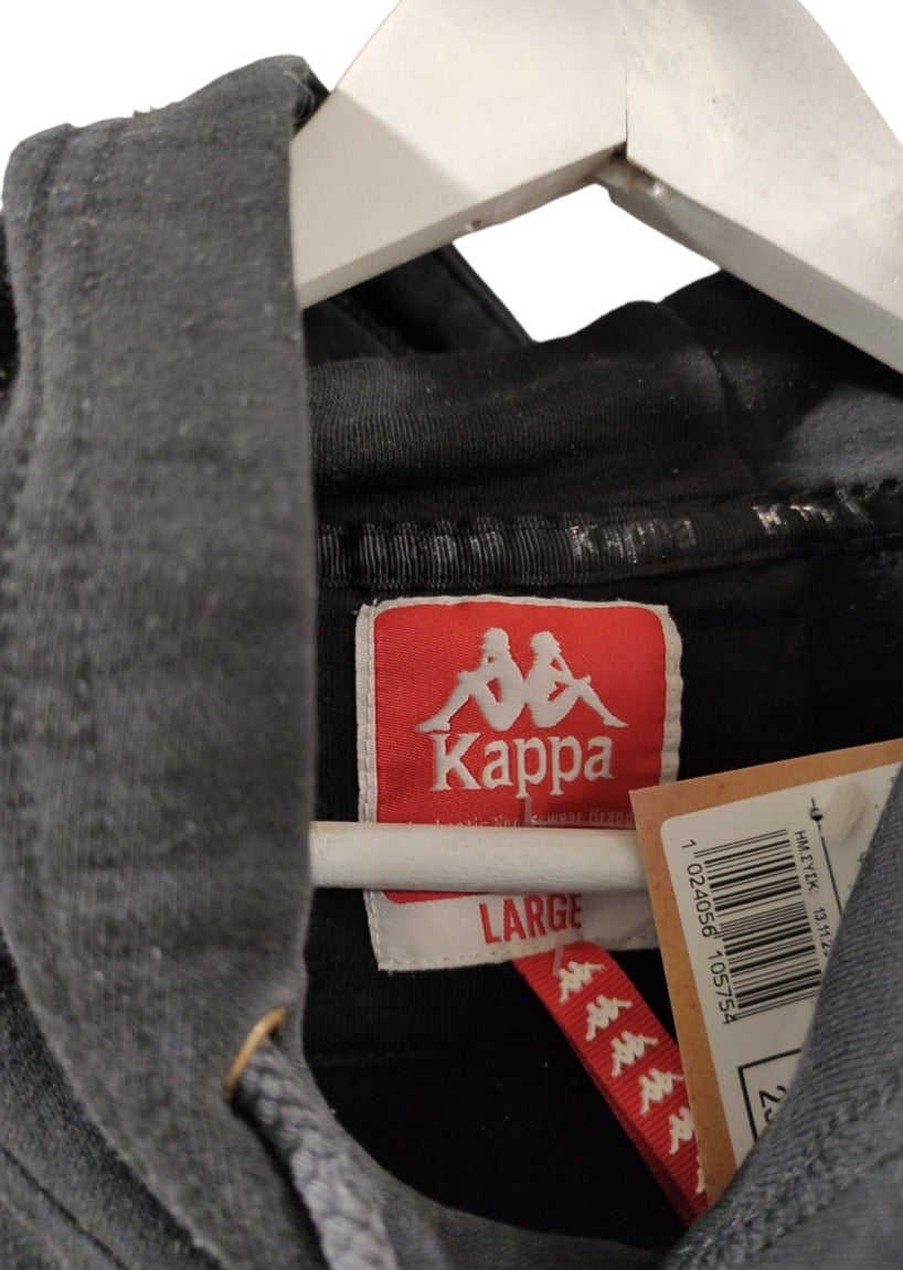 Γυναικεία Φούτερ Μπλούζα KAPPA σε Μαύρο χρώμα (Medium)