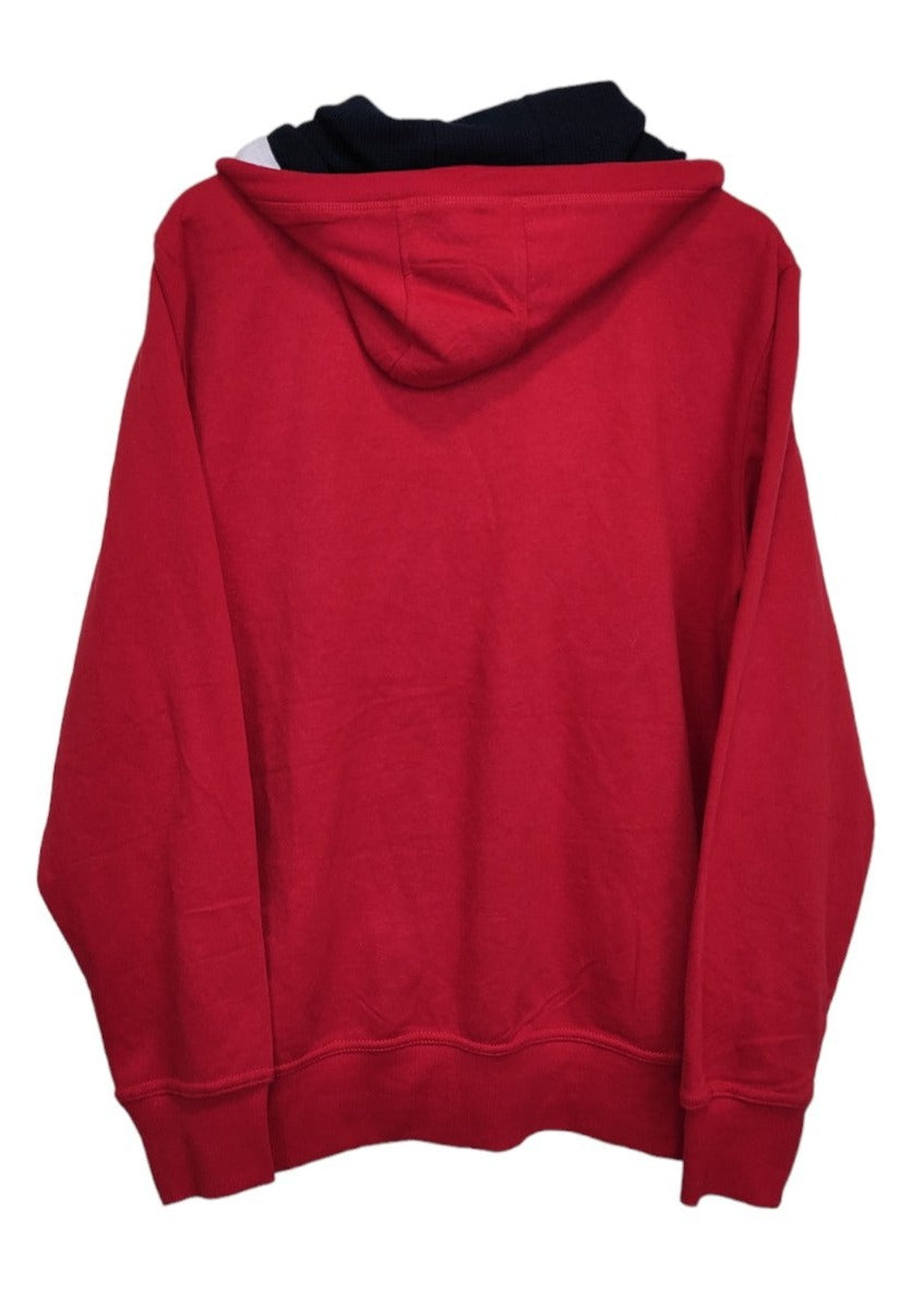 Αθλητική Ανδρική Ζακέτα TOKYO LAUNDRY σε Κόκκινο-Σκούρο Μπλε (Large)