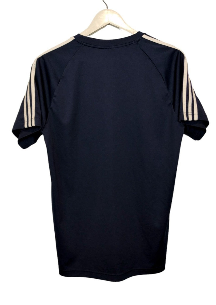 Αθλητική Ανδρική Μπλούζα - T-Shirt ADIDAS σε Σκούρο Μπλε χρώμα (Medium)