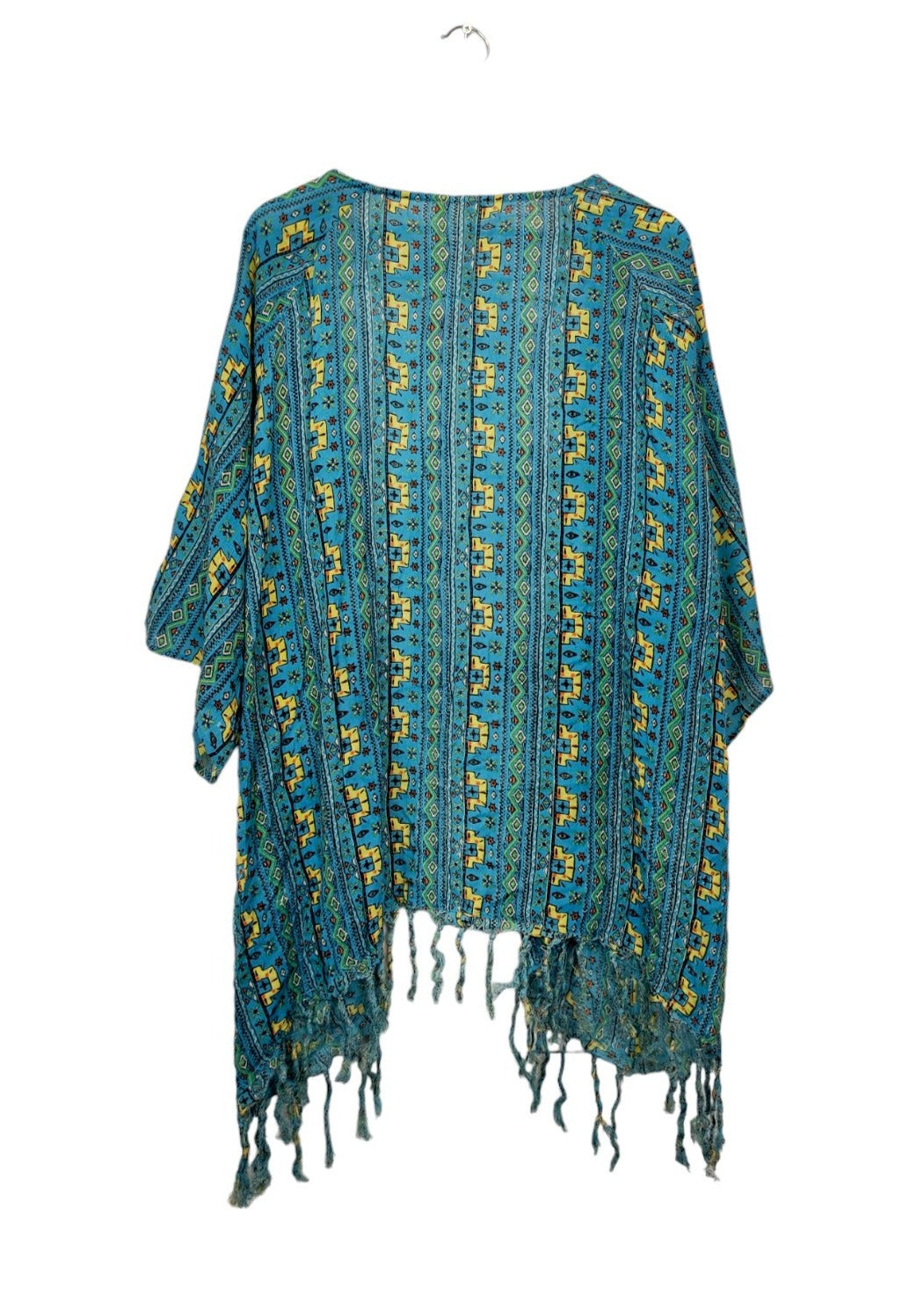 Stock, Ινδική, Εμπριμέ Τουνίκ LAGACI σε Βεραμάν χρώμα (L/XL)