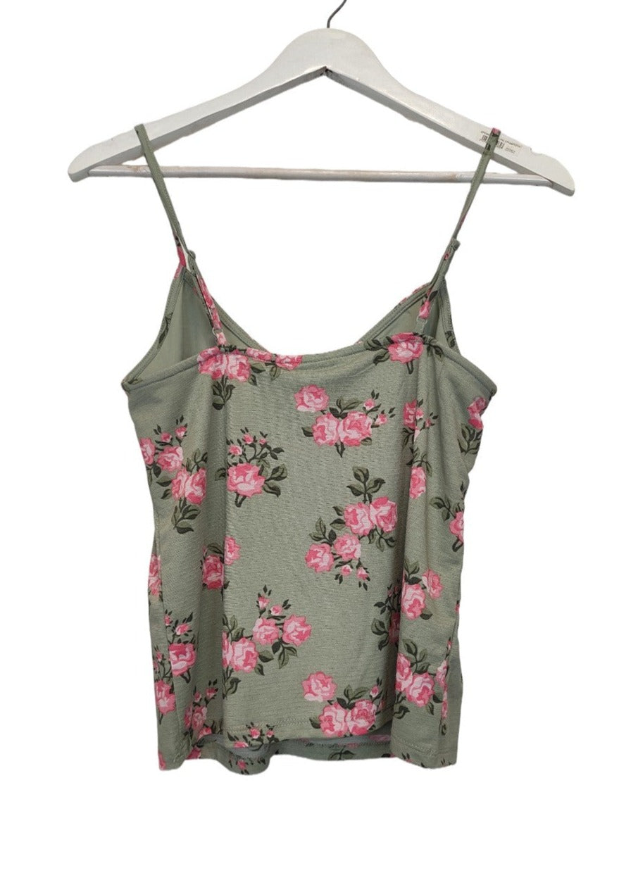 Outlet, Μπλούζα με Τιράντες VILA σε Λαδί χρώμα (XS)