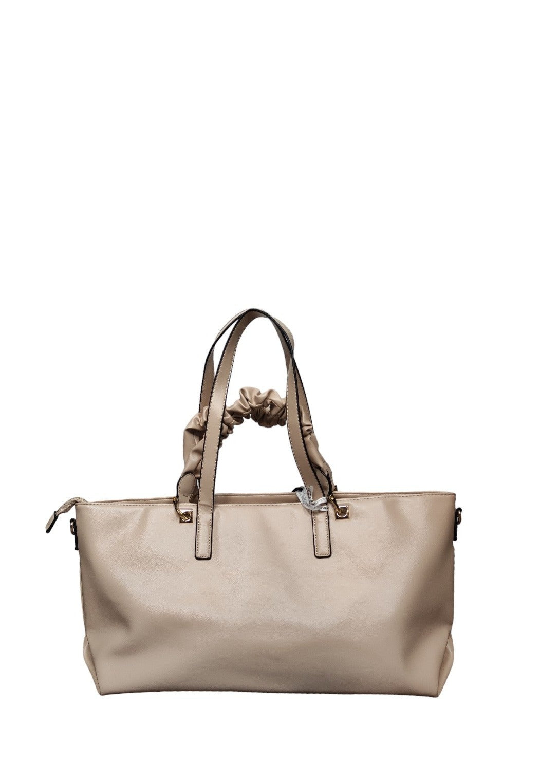 -> BLACK FRIDAY OFFER! - Outlet, Γυναικεία Τσάντα Ώμου/Χειρός / Shopping Bag ROCCO BAROCCO σε Nude χρώμα (Κωδ: RBR910B1702-112)