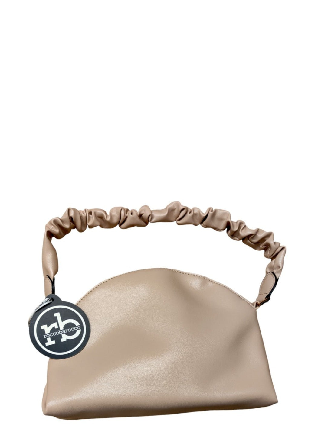 -> BLACK FRIDAY OFFER! - Outlet, Γυναικεία Τσάντα Ώμου/Χειρός ROCCO BAROCCO σε Nude/Μπεζ χρώμα (Κωδ: RBR910B1703-112)