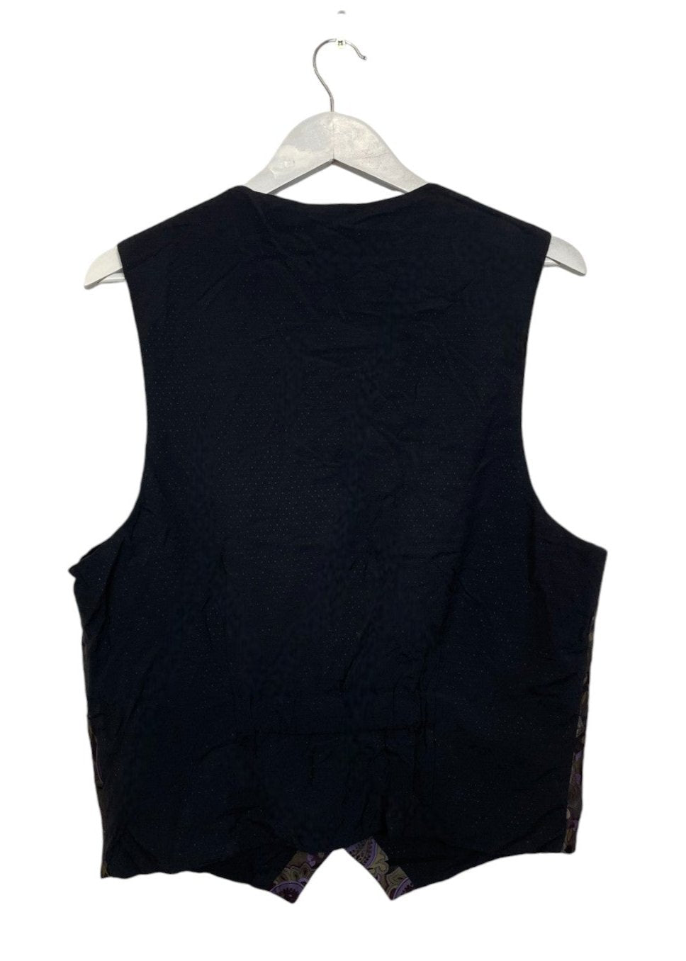 Vintage, Λαχούρ Ανδρικό Γιλέκο σε Μωβ-Πράσινα Χρώματα (M-No 48)