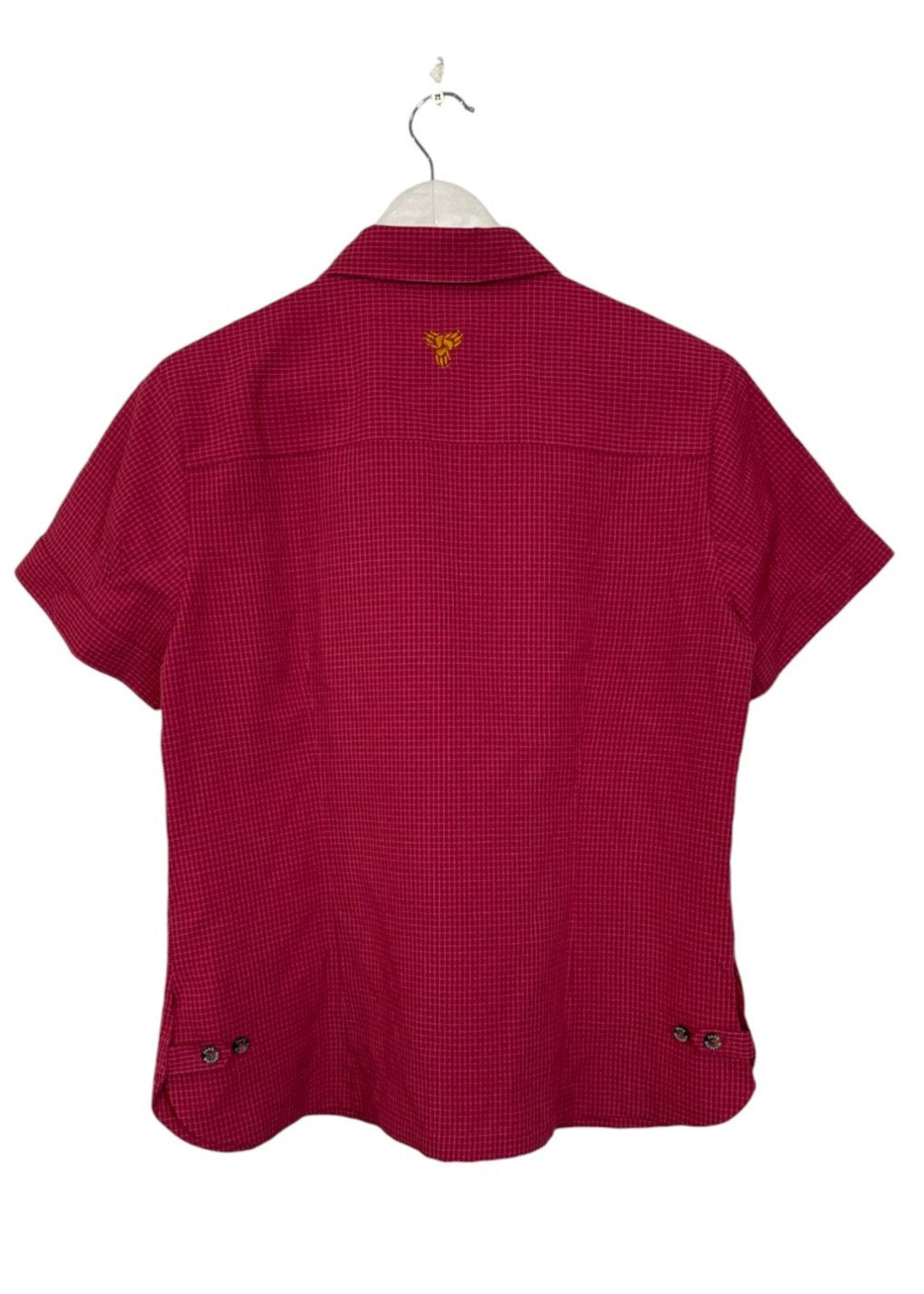 Καρό, Γυναικείο Πουκάμισο JACK WOLFSKIN σε Κόκκινο χρώμα (Medium)