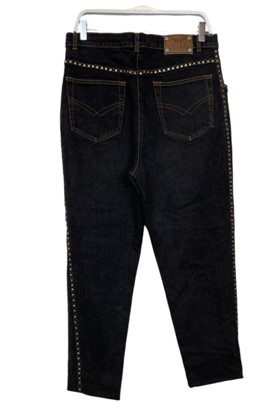 Vintage Γυναικείο Tζιν Παντελόνι ARIZONA JEANS σε Σκούρο Γκρι Χρώμα (Large)