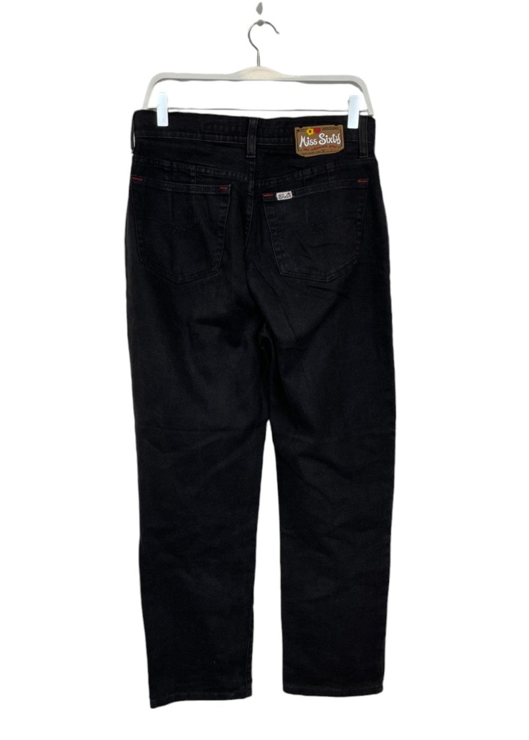 Mom Style, Γυναικείο Τζιν Παντελόνι MISS SIXTY σε Μαύρο χρώμα (Νο. 30)