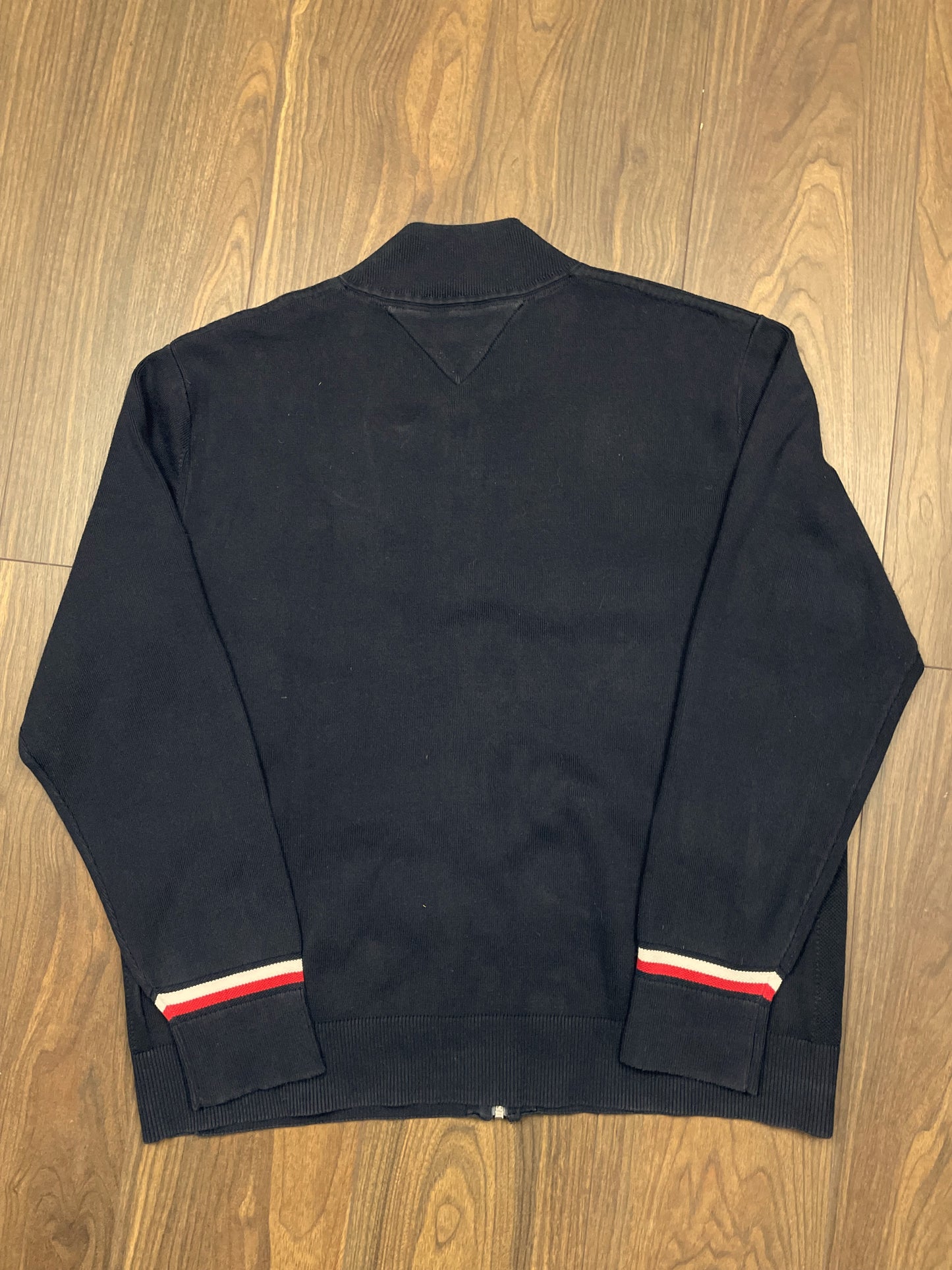 Πλεκτή Ανδρική Ζακέτα TOMMY HILFIGER σε Σκούρο Μπλε χρώμα (2XL)