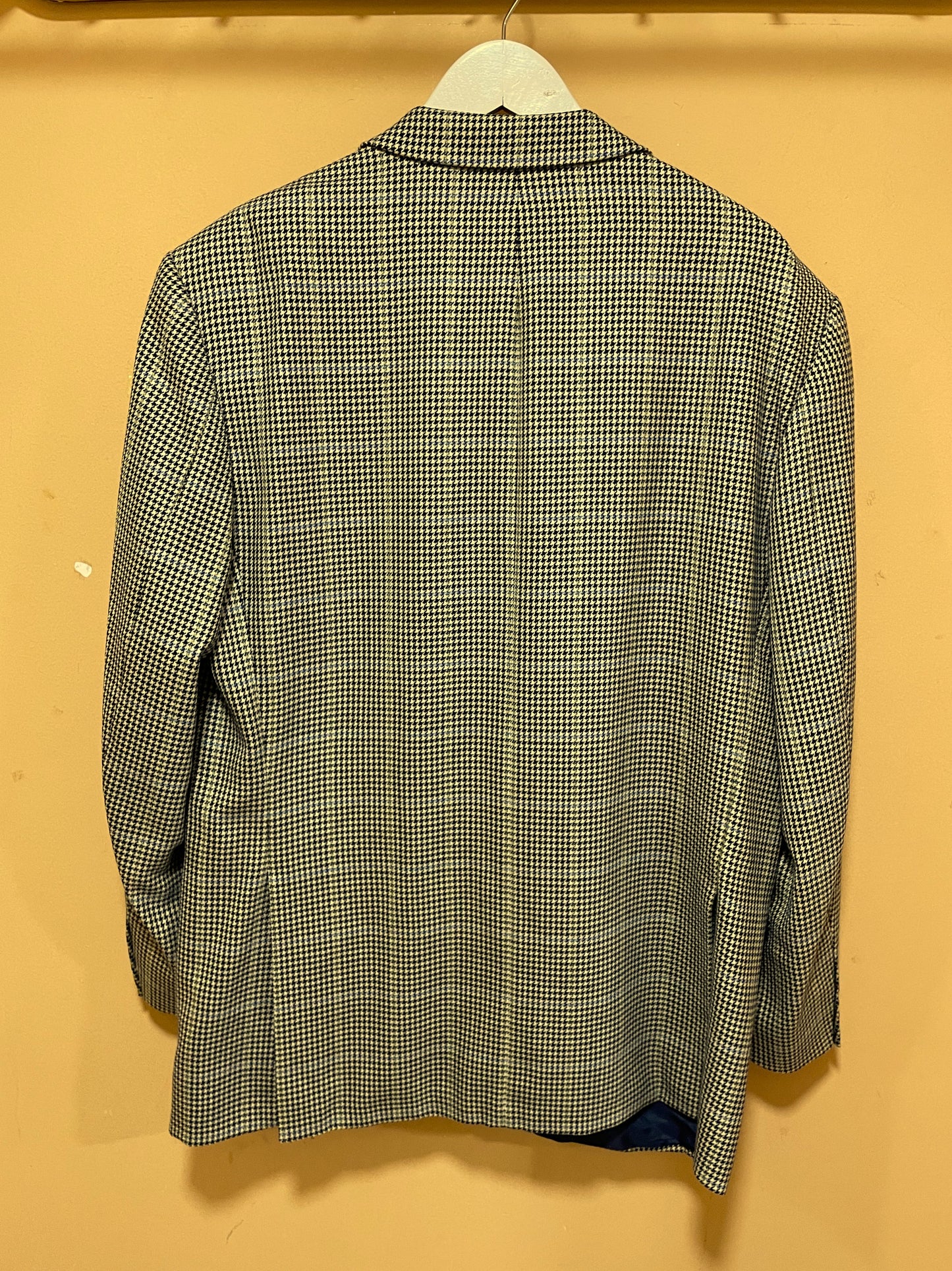 Μάλλινο, Πιε ντε Πουλ Ανδρικό Σακάκι ROY ROBSON σε Μπεζ / Λαδί - Σκούρο Μπλε Χρώμα (XL-54)