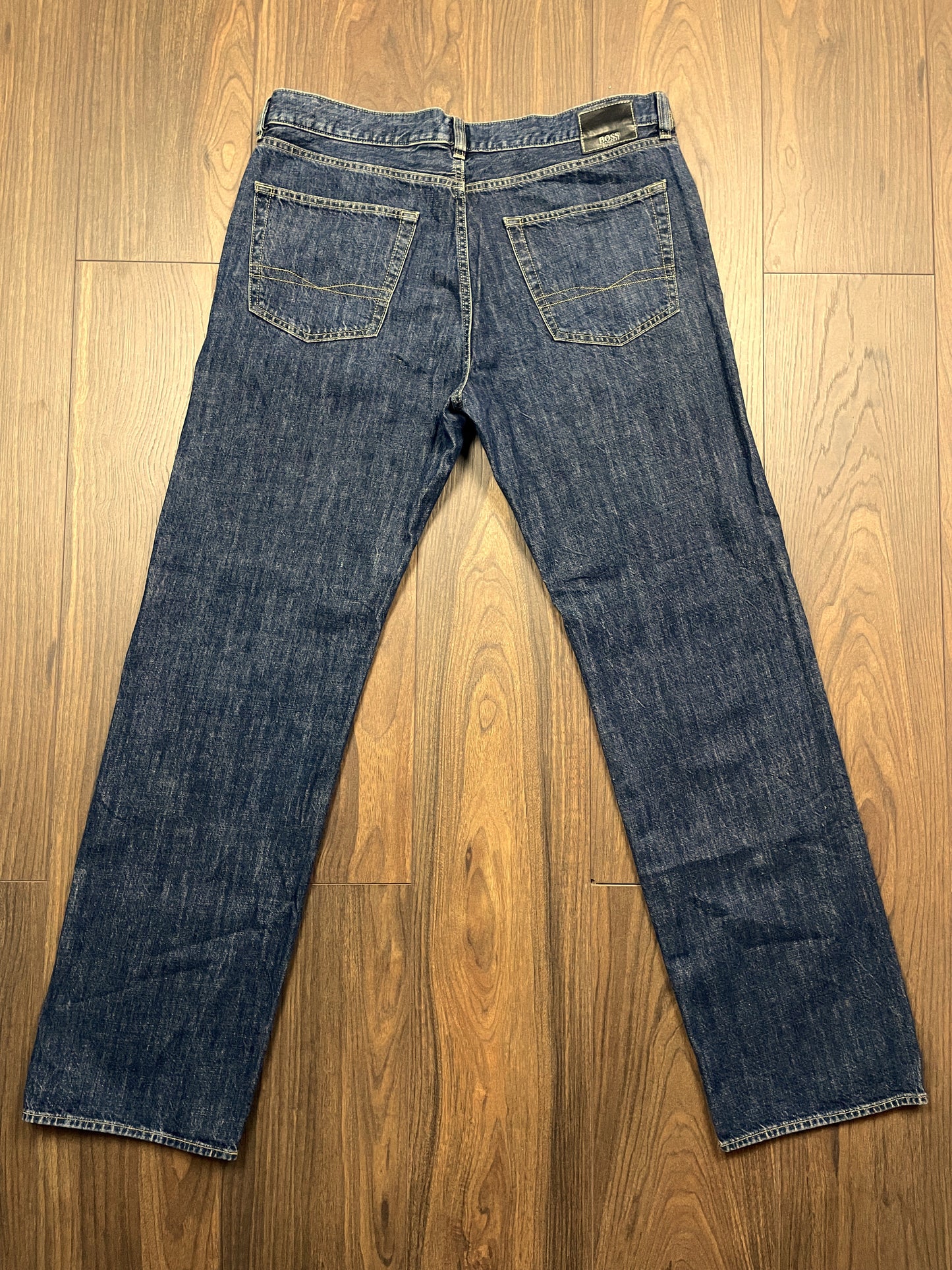 Aνδρικό Τζιν Παντελόνι HUGO BOSS σε Μπλε Denim (Νο38)