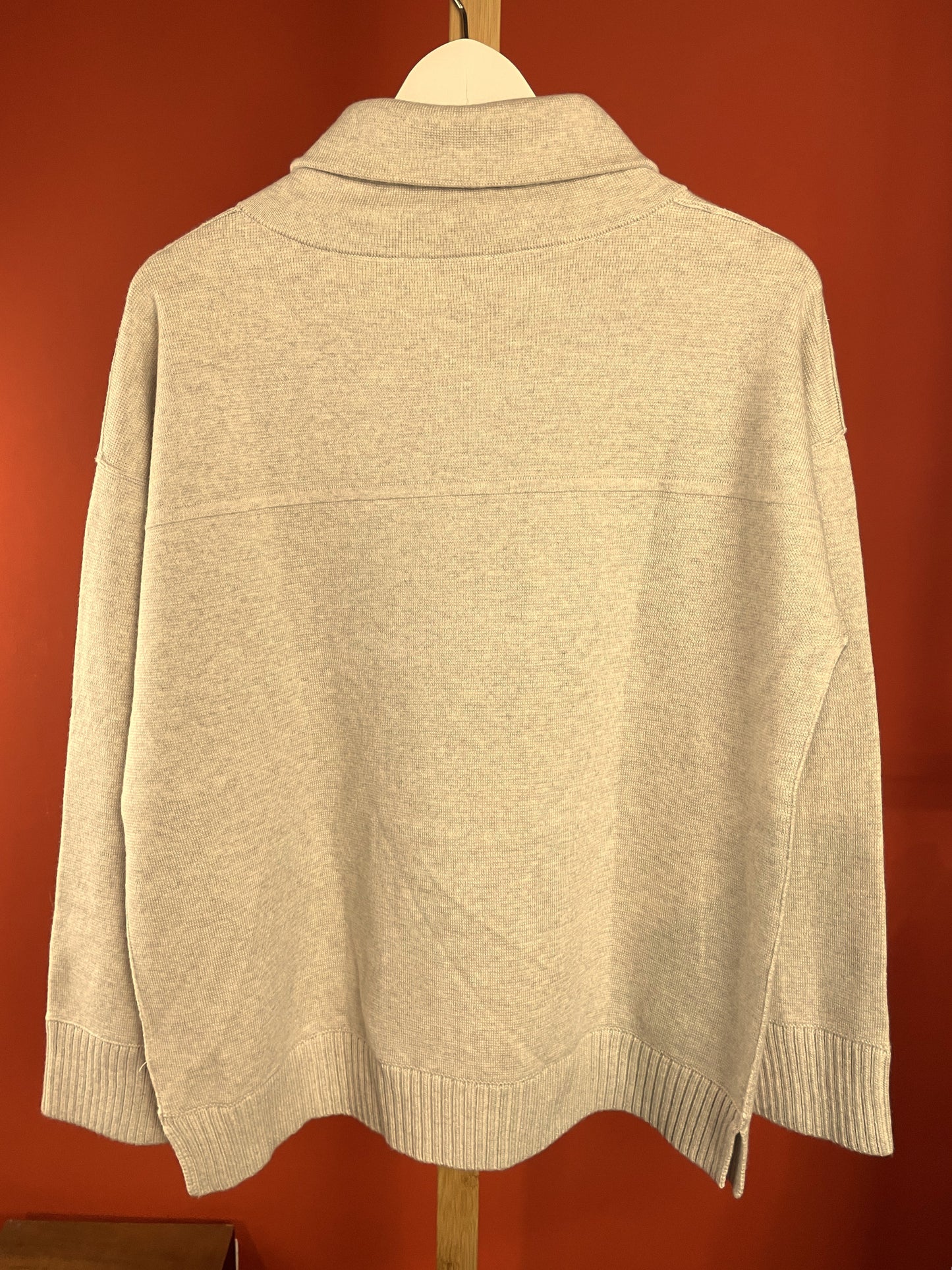 Γυναικεία Πλεκτή Μπλούζα/ Πουλόβερ OUI σε Nude χρώμα (M/L)