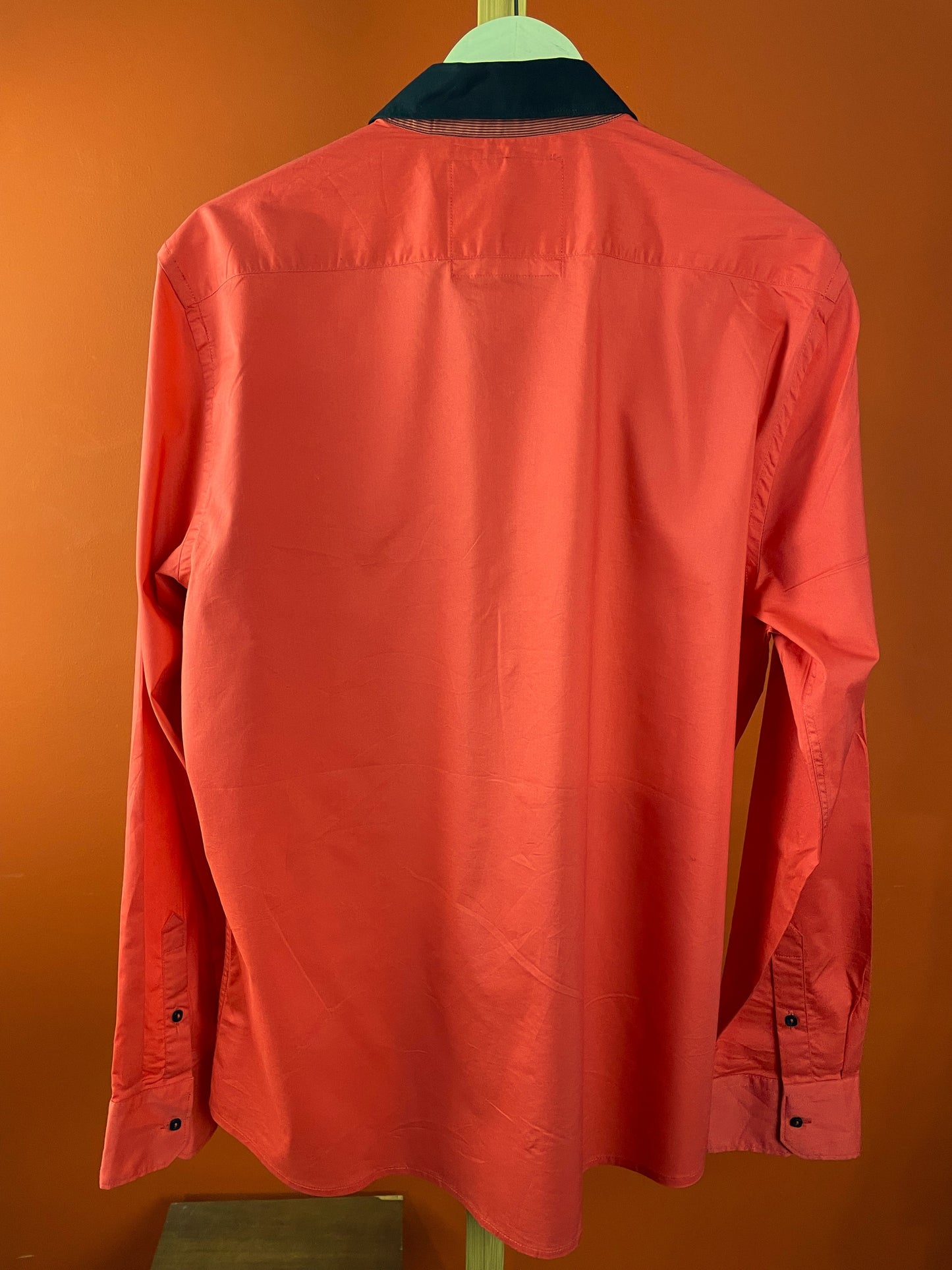 Ανδρικό Πουκάμισο GUESS σε Κόκκινο χρώμα (Large)