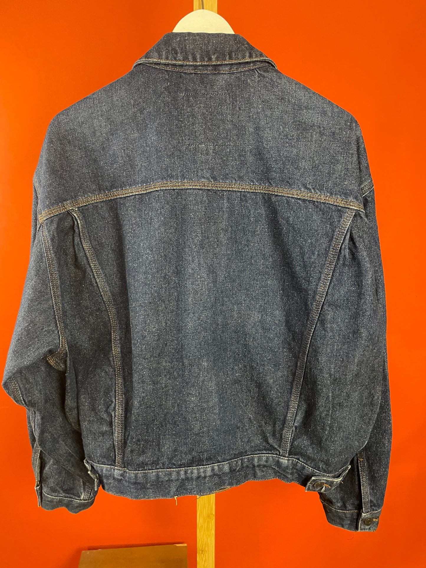 Ανδρικό Τζιν Τζάκετ PULL & BEAR σε Σκούρο Μπλε Denim (Άνετο Medium)