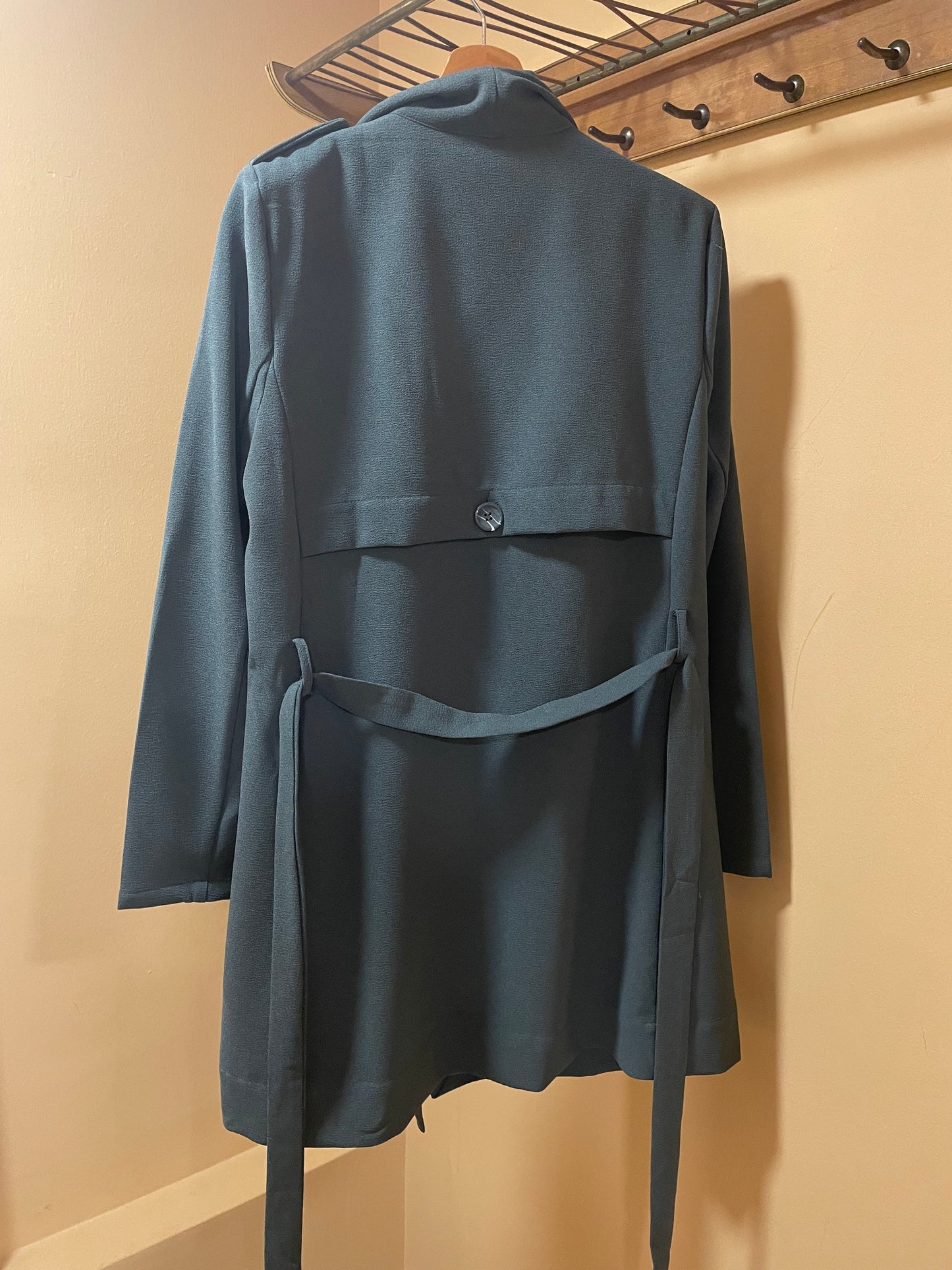 Outlet, Γυναικείο Τζάκετ .OBJECT σε Χακί χρώμα (M - Slim Fit)