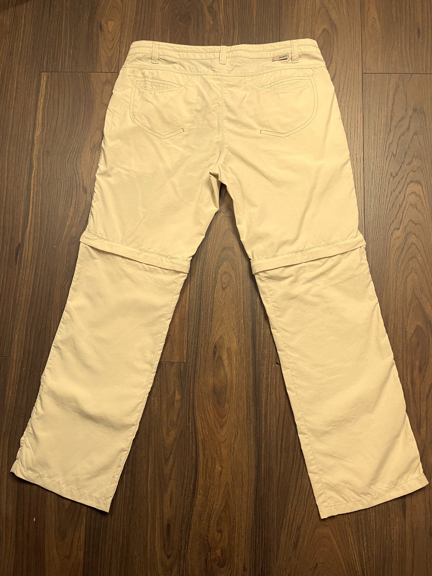 Outdoor, Σπορ Παντελόνι JACK WOLFSKIN με Αποσπώμενα μπατζάκια σε Εκρού χρώμα (XL-44)