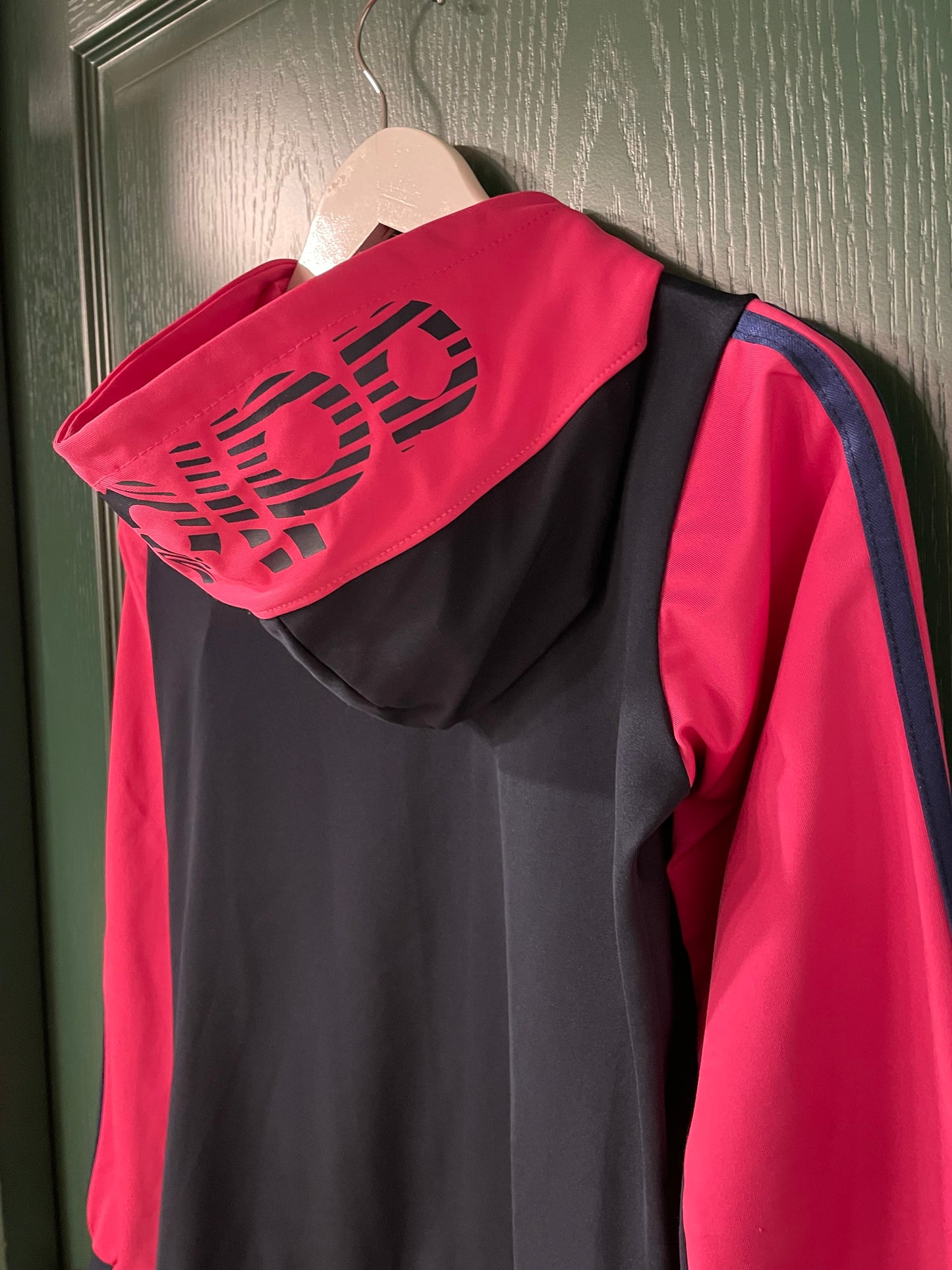 Γυναικεία Αθλητική Ζακέτα ADIDAS σε Μαύρο - Φούξια χρώμα (XS)