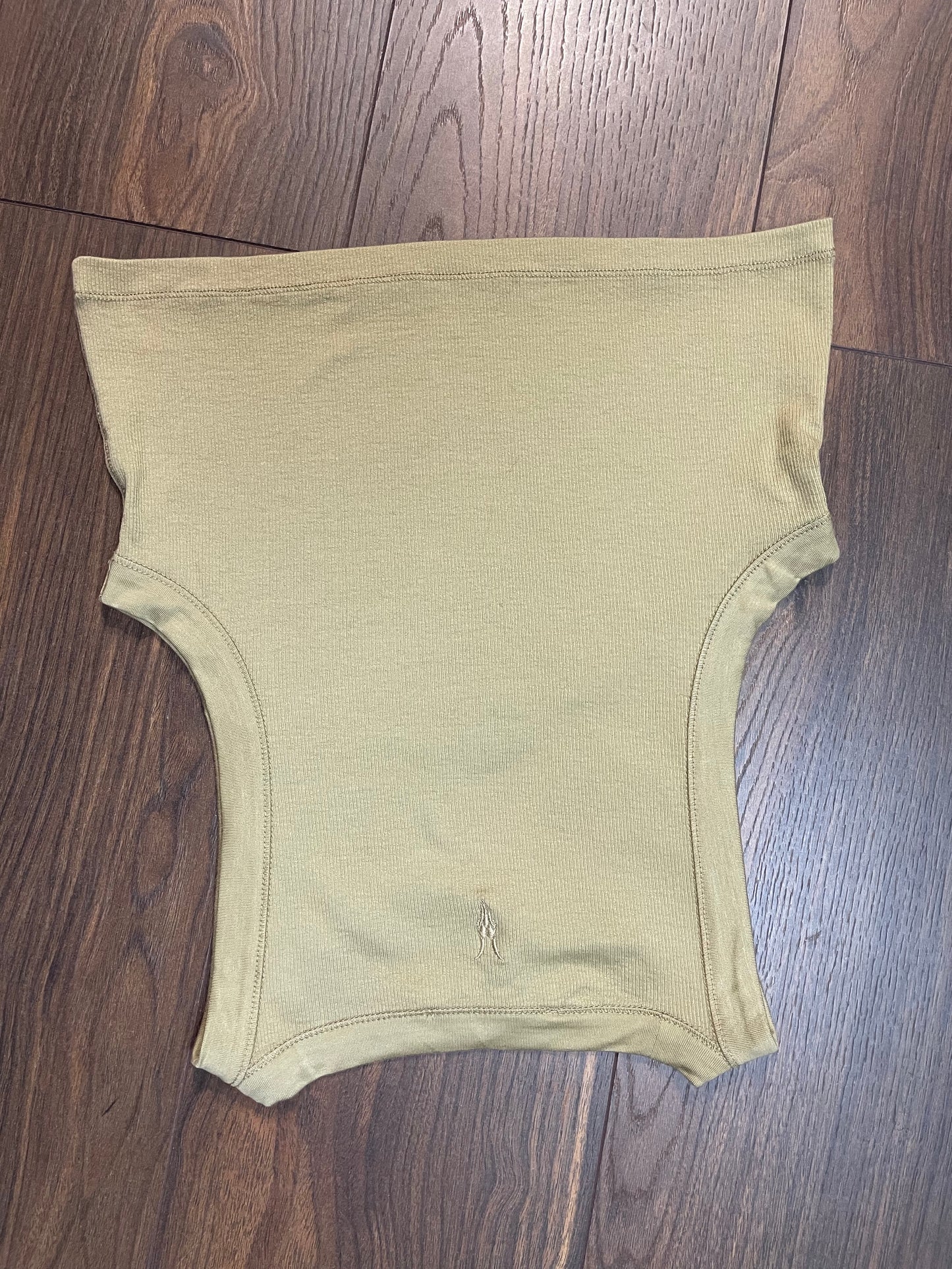 Αμάνικη, Crop Γυναικεία Μπλούζα ALL SAINTS σε Μπεζ - Χρυσό (Small)