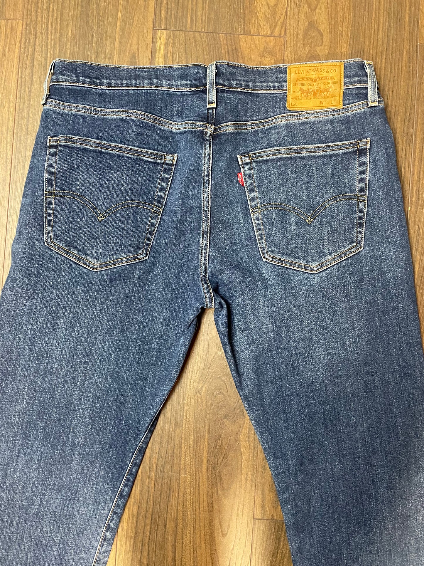 Aνδρικό Τζιν Παντελόνι LEVI'S σε Ξεθωριασμένο Denim (Νο 36 - W36L34)