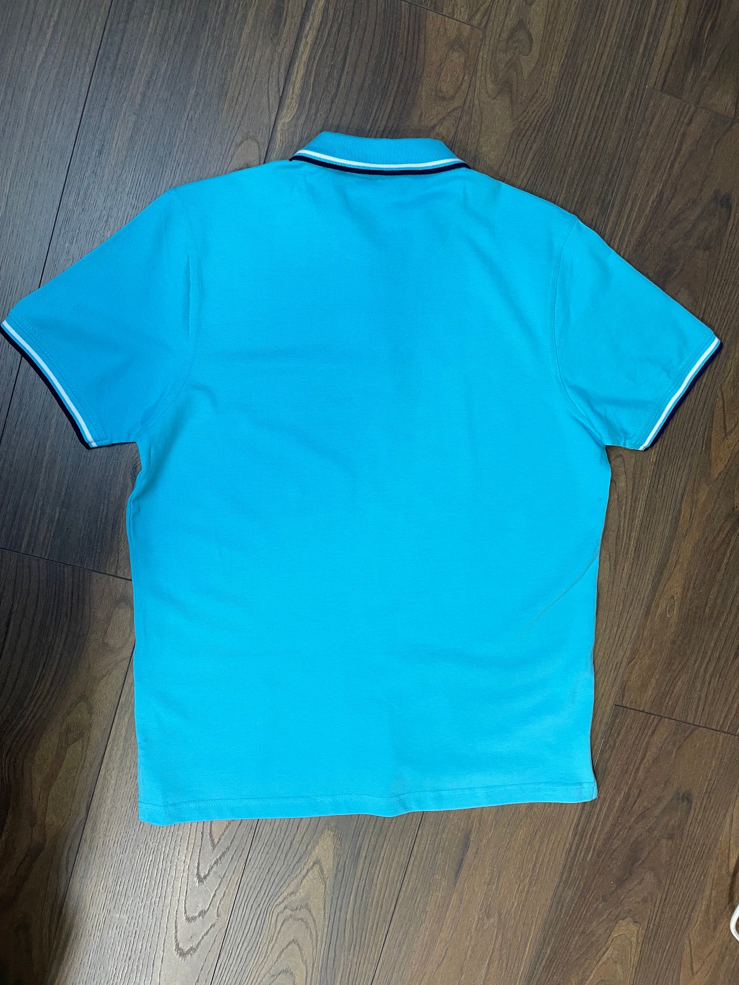 Ανδρική, Kοντομάνικη Μπλούζα -T-Shirt PIERRE CARDIN PARIS Polo σε Γαλάζιο χρώμα (M/L)