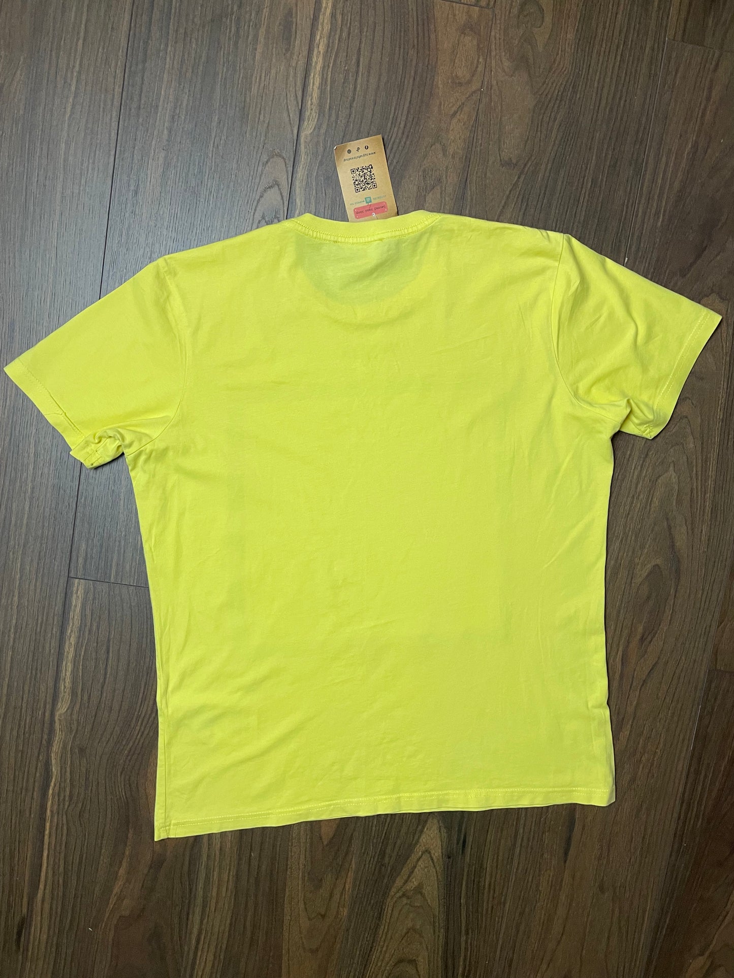 Ανδρική, Kοντομάνικη Μπλούζα -T-Shirt VALENTINO σε χλωμό Κίτρινο χρώμα (Medium)