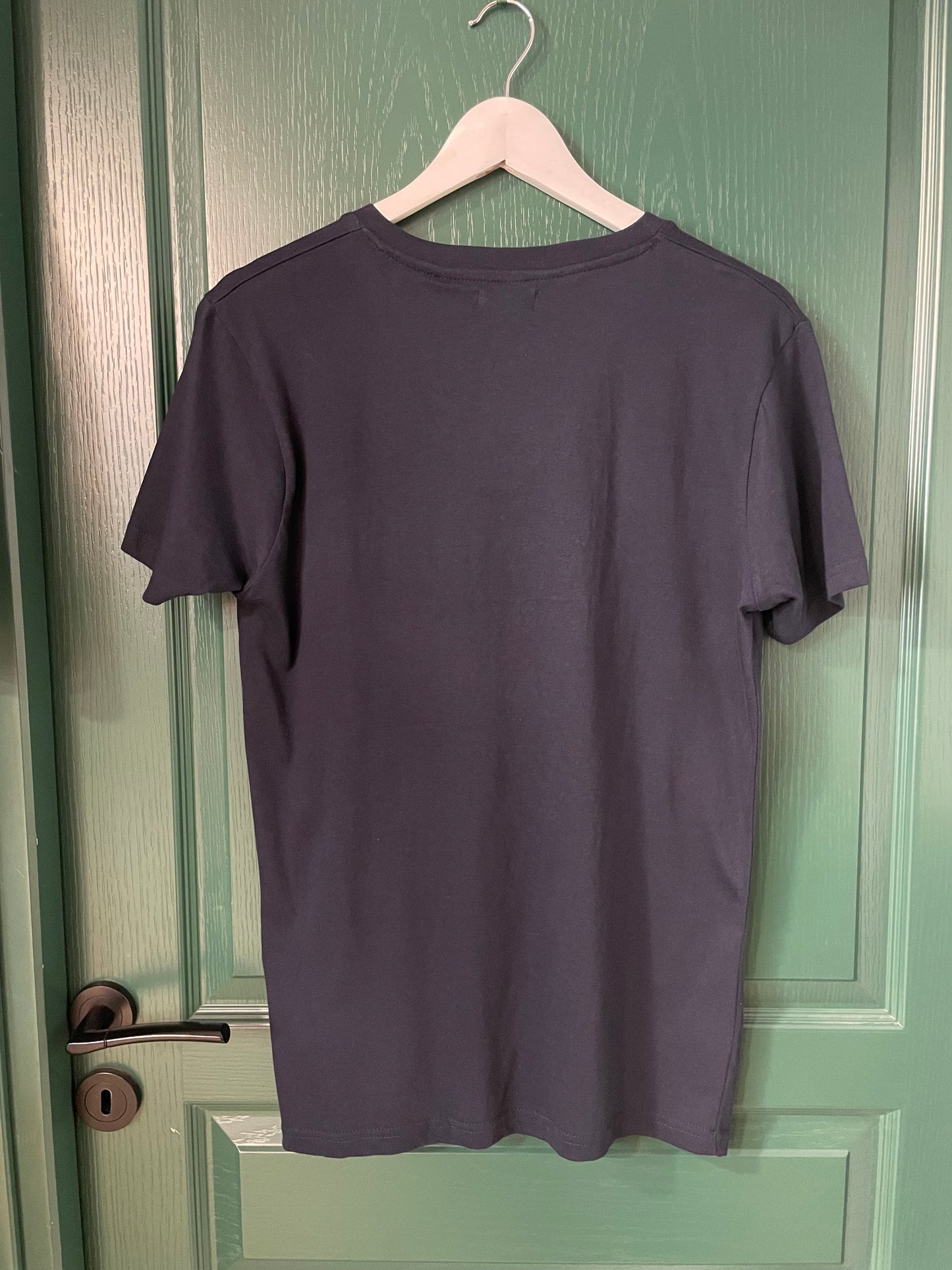 Stock, Κοντομάνικη Ανδρική Μπλούζα - T-Shirt BRAVE SOUL σε Σκούρο Μπλε χρώμα (Small)