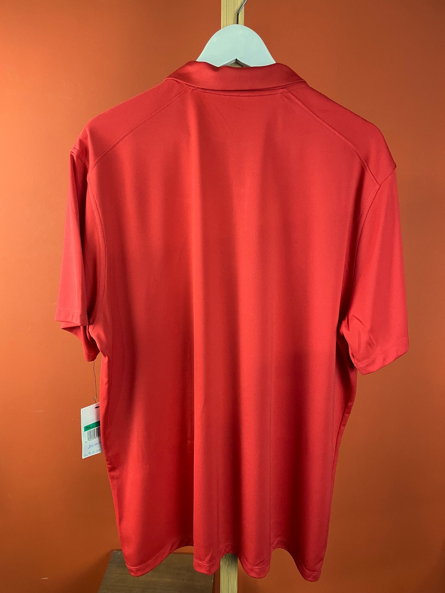 Ανδρική Αθλητική Μπλούζα - T-Shirt NIKE Dri-Fit σε Κόκκινο χρώμα (XL)