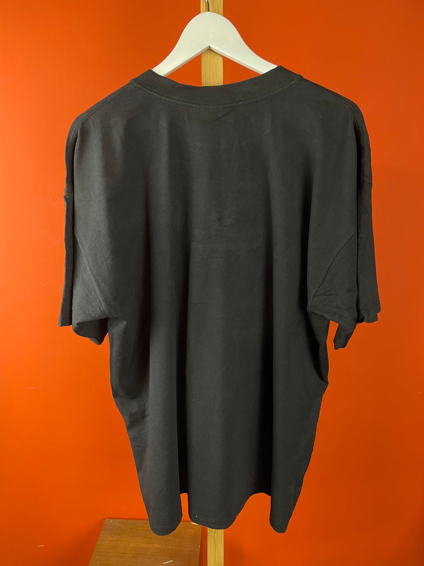 Vintage, Ανδρική Μπλούζα - T-Shirt 22nd TERRACE σε Μαύρο Μωβ χρώμα (XL)