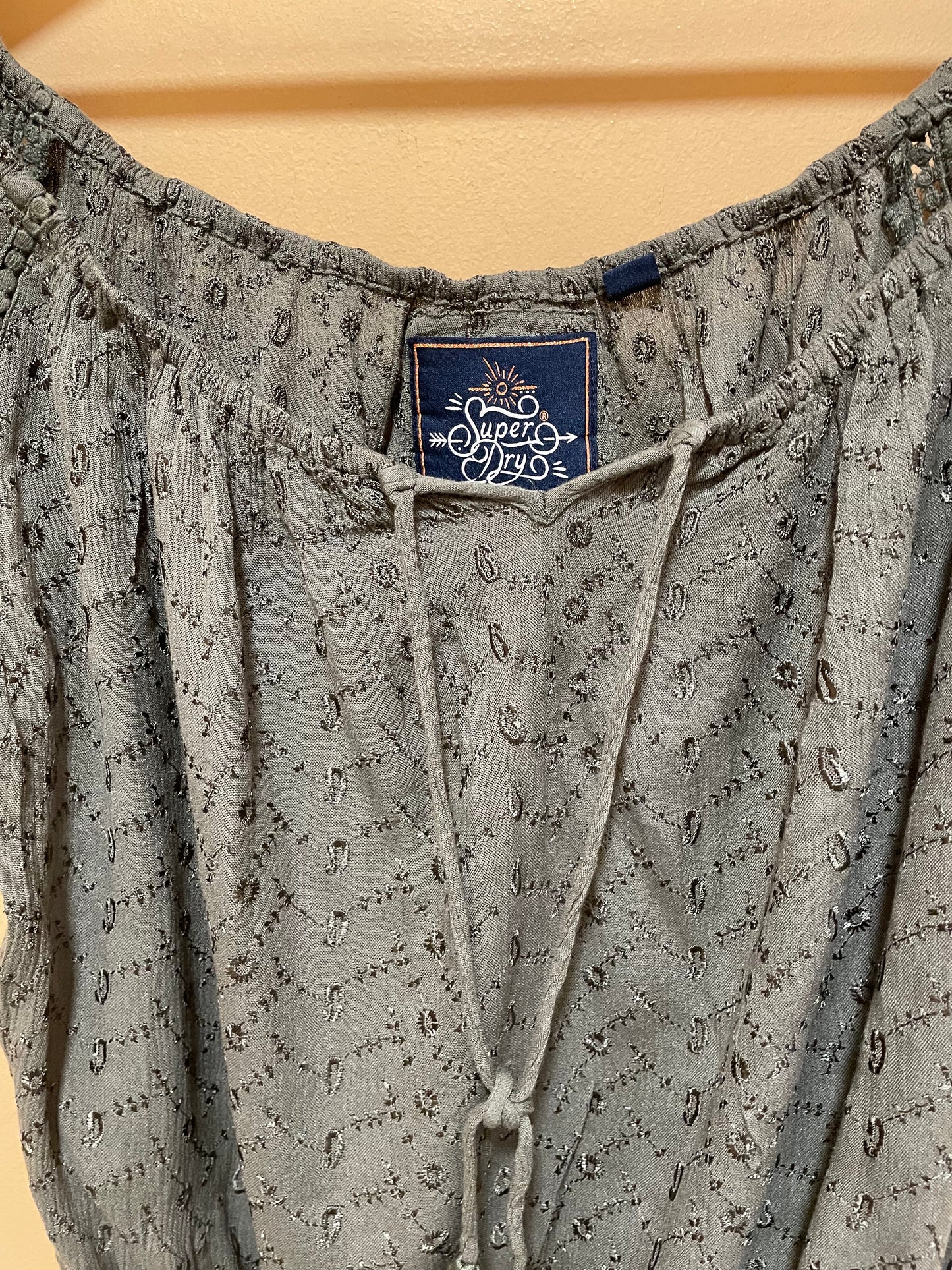 Κιπούρ, Γυναικεία Μπλούζα SUPERDRY σε χακί χρώμα (Medium)