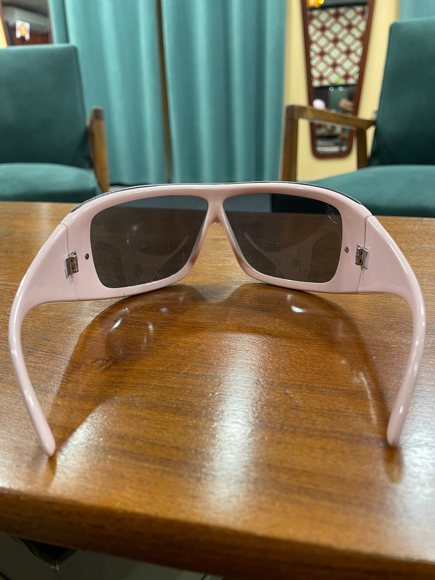 Dead Stock Γυαλιά Ηλίου NOUVELLE VAGUE REES S85 σε Παλ Ροζ χρώμα (Made in Italy)