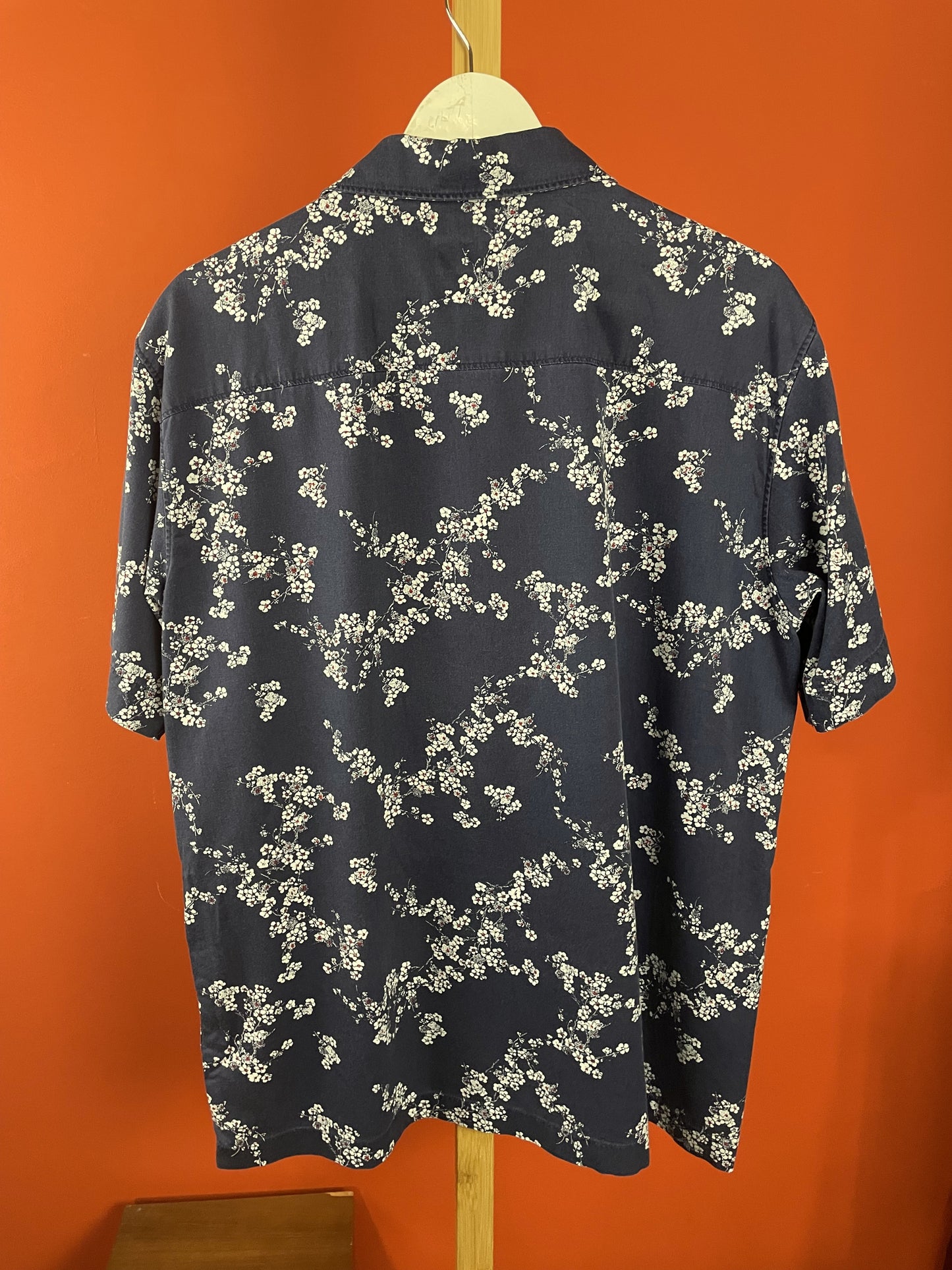 Hawaiian Style Πουκάμισο SUPERDRY σε Σκούρο Μπλε χρώμα (ΑΝΔΡΙΚΟ: L - ΓΥΝΑΙΚΕΙΟ: XL)