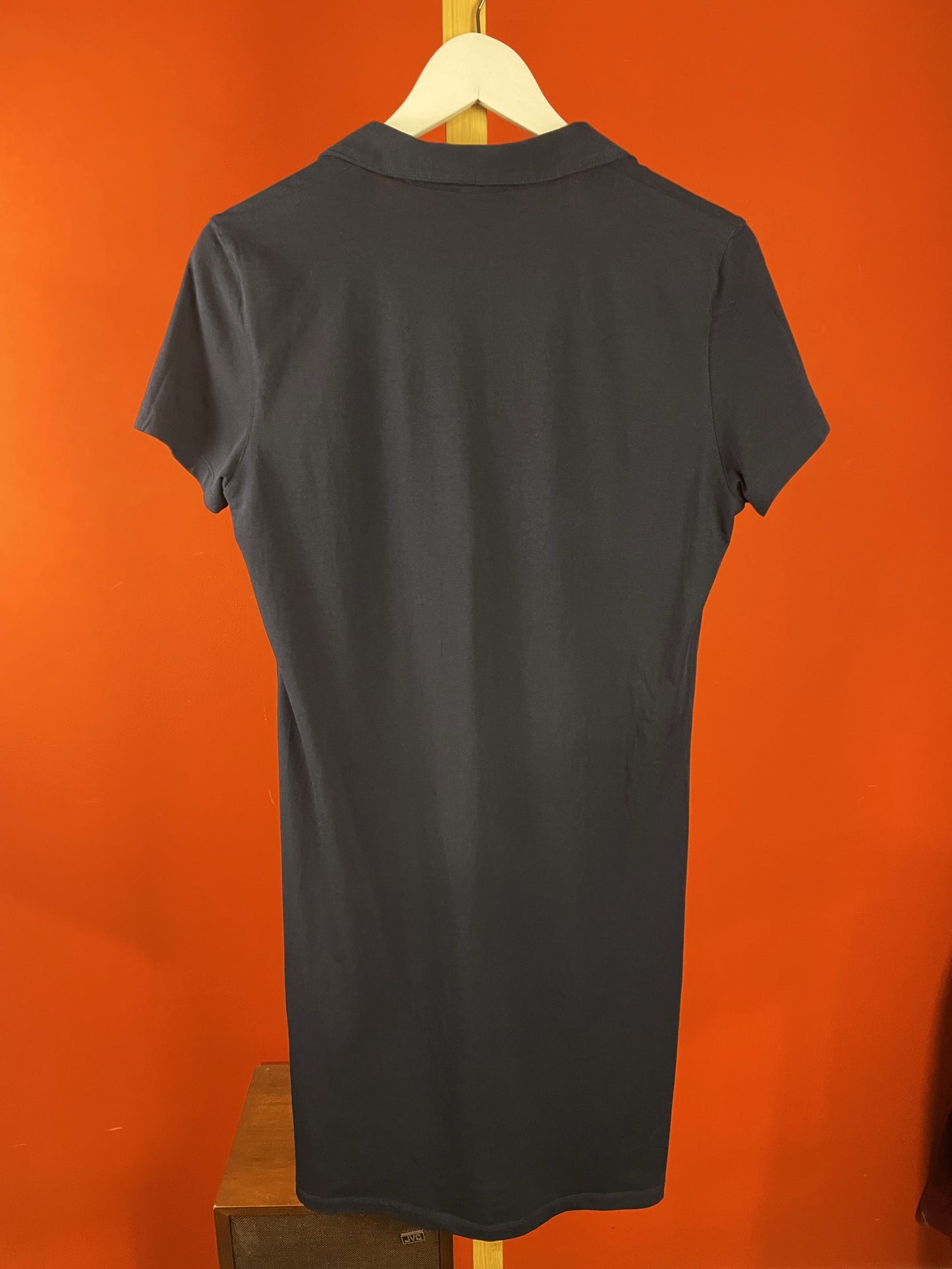 Casual, Βαμβακερό Φόρεμα POLO ASSN σε Σκούρο Μπλε χρώμα (Medium)