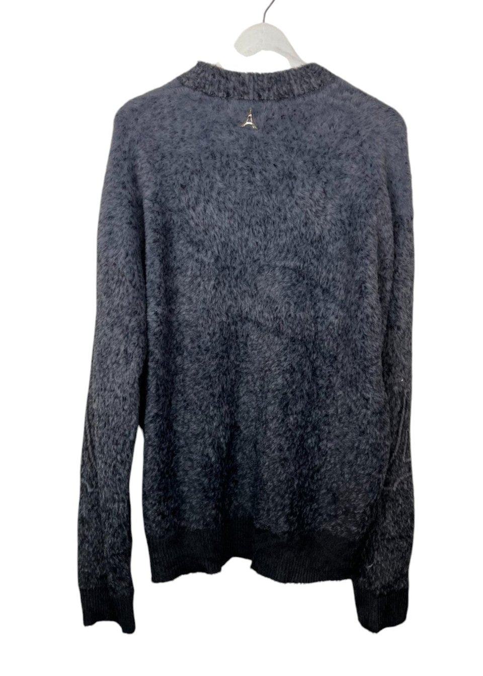 Ανδρική Γούνινη Μπλούζα/Πουλόβερ MANIERE DE VOIR σε Μπλε/Γκρι χρώμα (XL)
