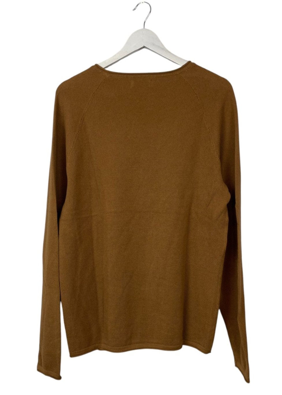 Stock Ανδρική Πλεκτή Μπλούζα/Πουλόβερ JACK & JONES στο χρώμα της Άμμου (M/L)