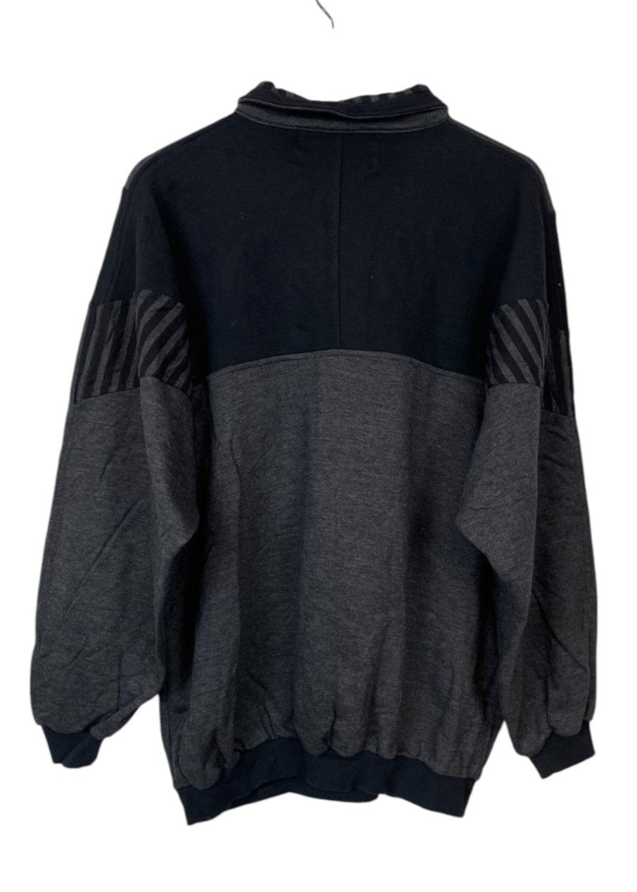 Vintage Ανδρική Φούτερ Μπλούζα OSCAR WASHINGTON σε Γκρι χρώμα (Large)