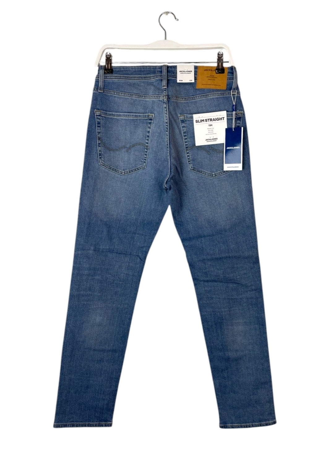 Outlet, Aνδρικό Τζιν Παντελόνι JACK & JONES σε Ανοιχτό Denim χρώμα (No. W29 L32)