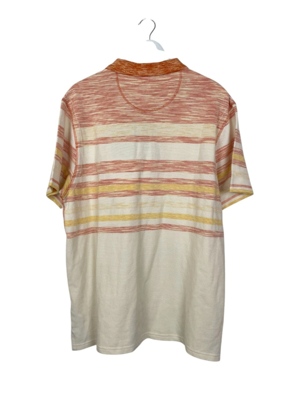 Ανδρική Μπλούζα - T-Shirt Polo Style MANTARAY σε Μπεζ/Πορτοκαλί Χρώμα (Large)