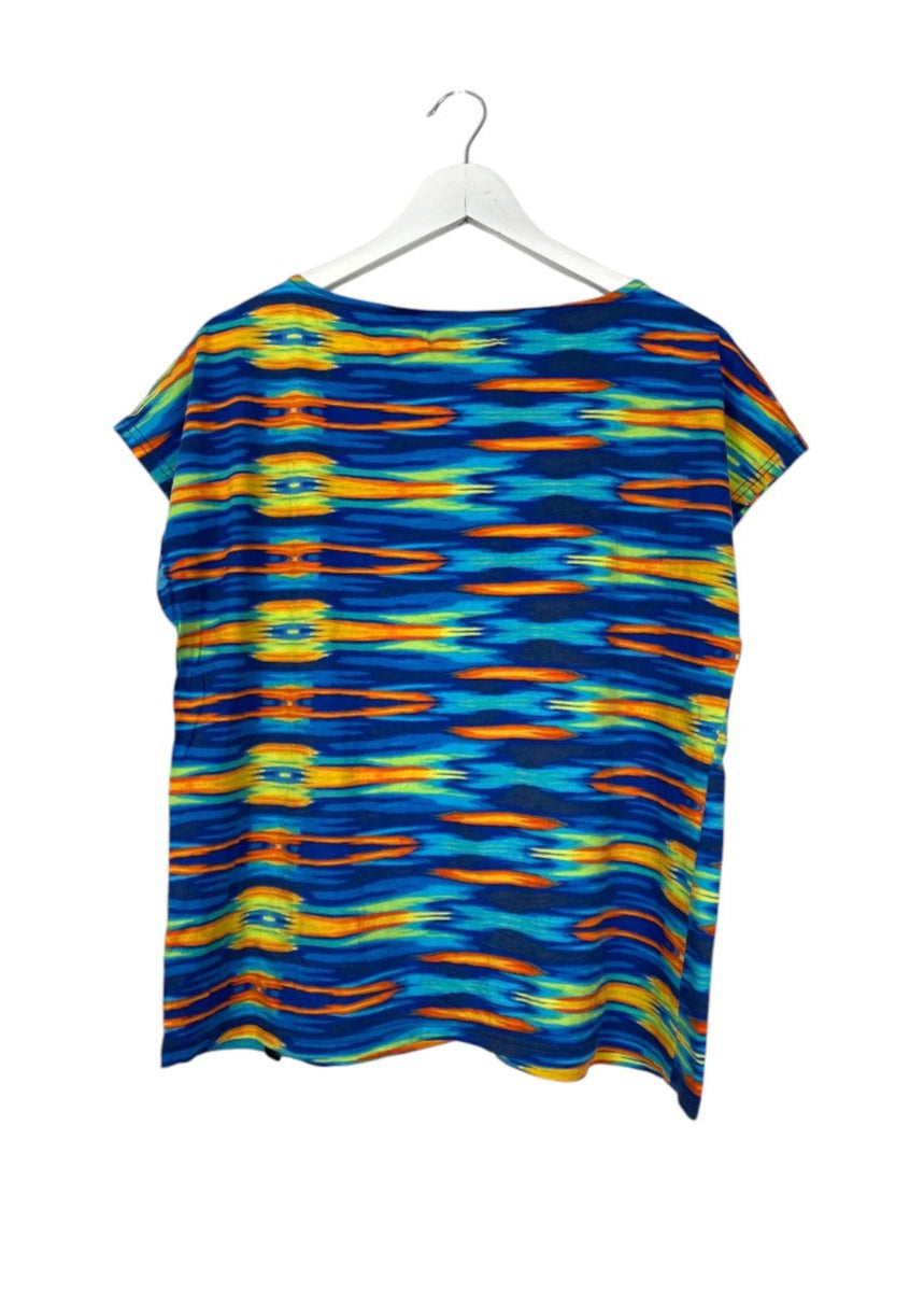 Εμπριμέ, Vintage Style Γυναικεία Μπλούζα - T-Shirt RALPH LAUREN (Large)