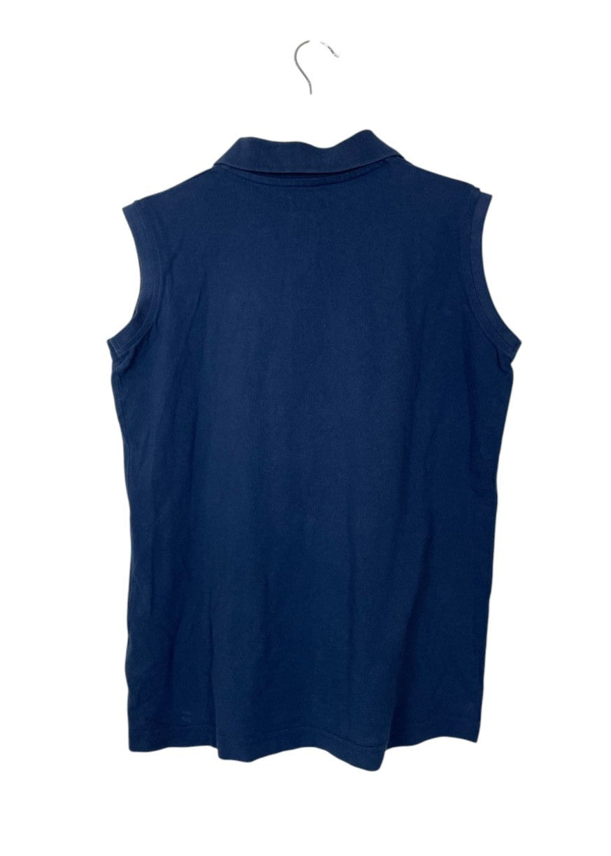 Αθλητική αμάνικη Γυναικεία Μπλούζα KAPPA σε Σκούρο Μπλε χρώμα (Large)