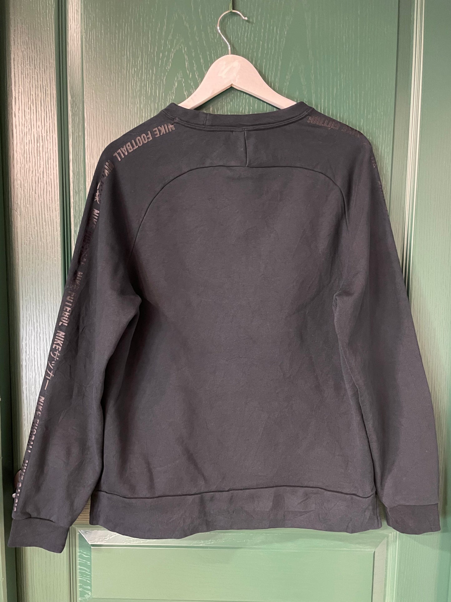 Ανδρική Φούτερ Μπλούζα NIKE Football Club σε Blue Black χρώμα (Medium)