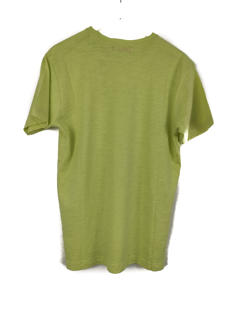 Stock Aνδρικό T-Shirt JOHN REED σε Lime Green