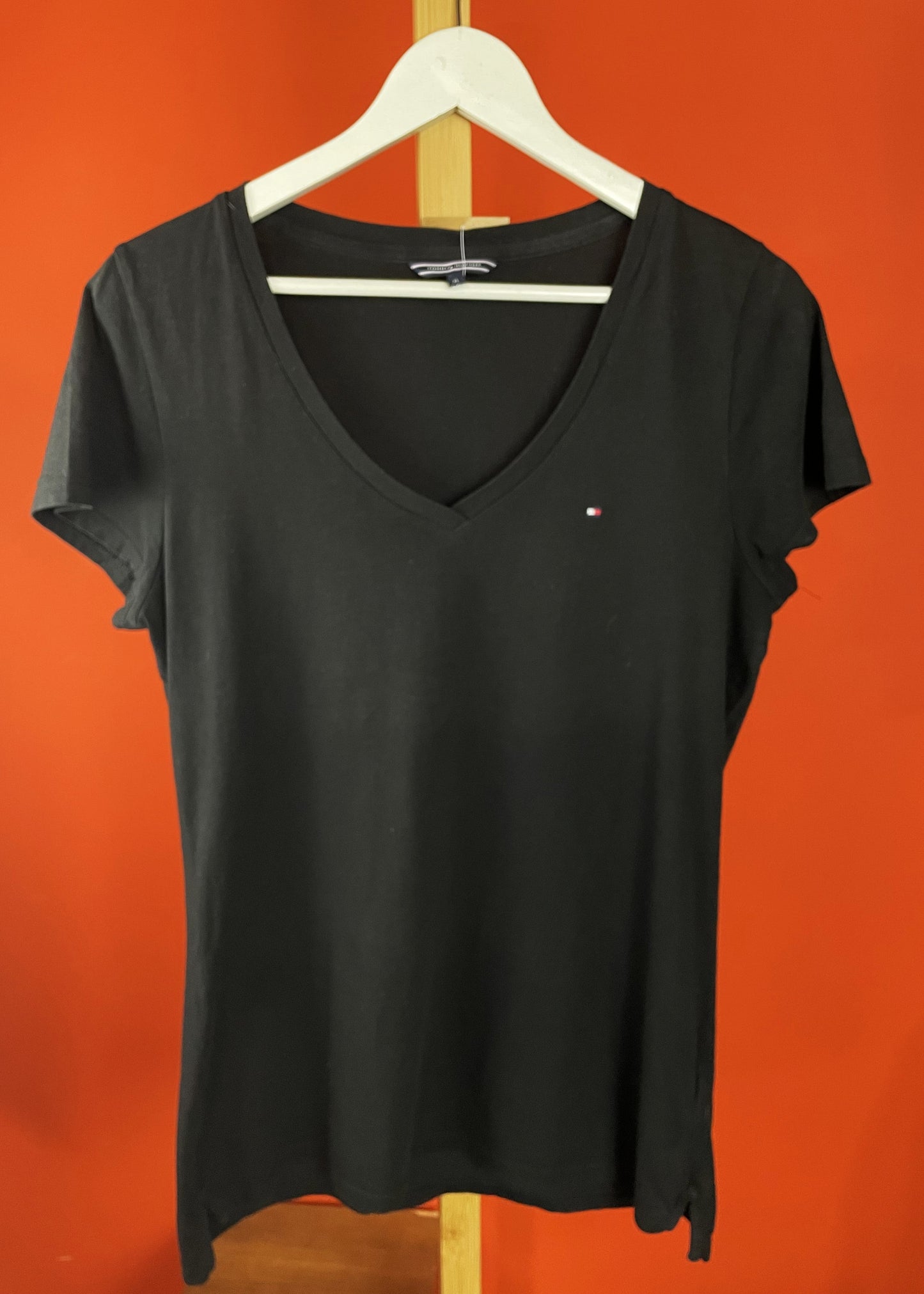 Μακριά Γυναικεία Μπλούζα TOMMY HILFIGER σε Μαύρο Χρώμα (Medium)